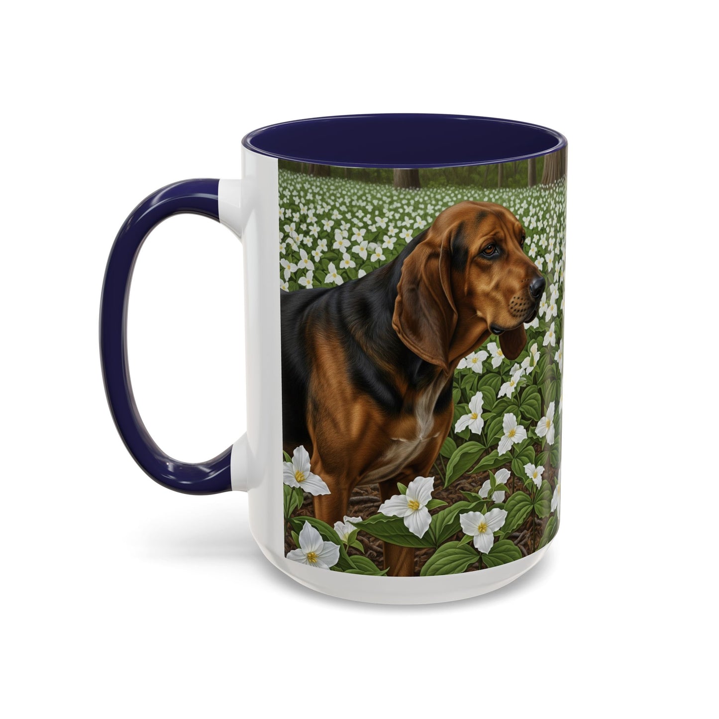 Treeing Walker Coonhound Accent Coffee Mug - Perfect Gift for Dog Lovers