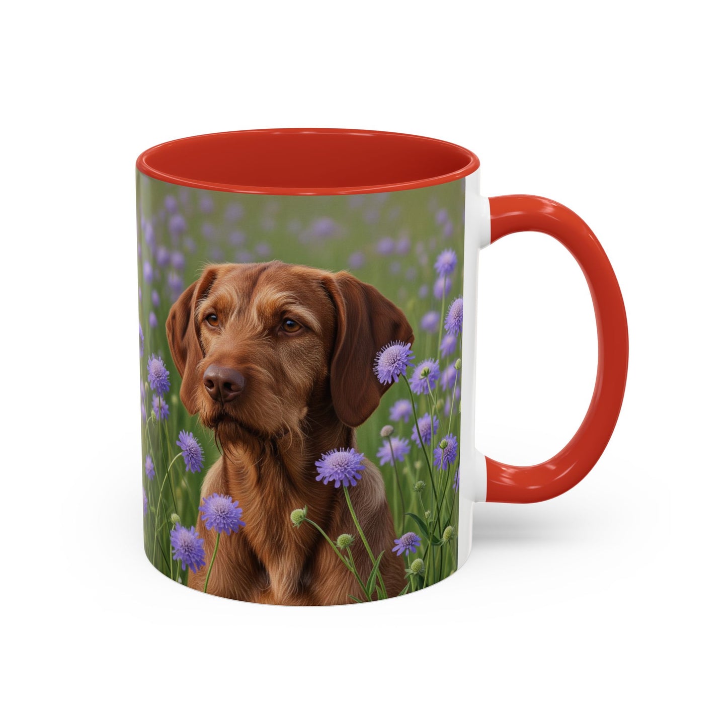 Hungarian Wirehaired Vizsla Accent Coffee Mug - Perfect Gift for Dog Lovers