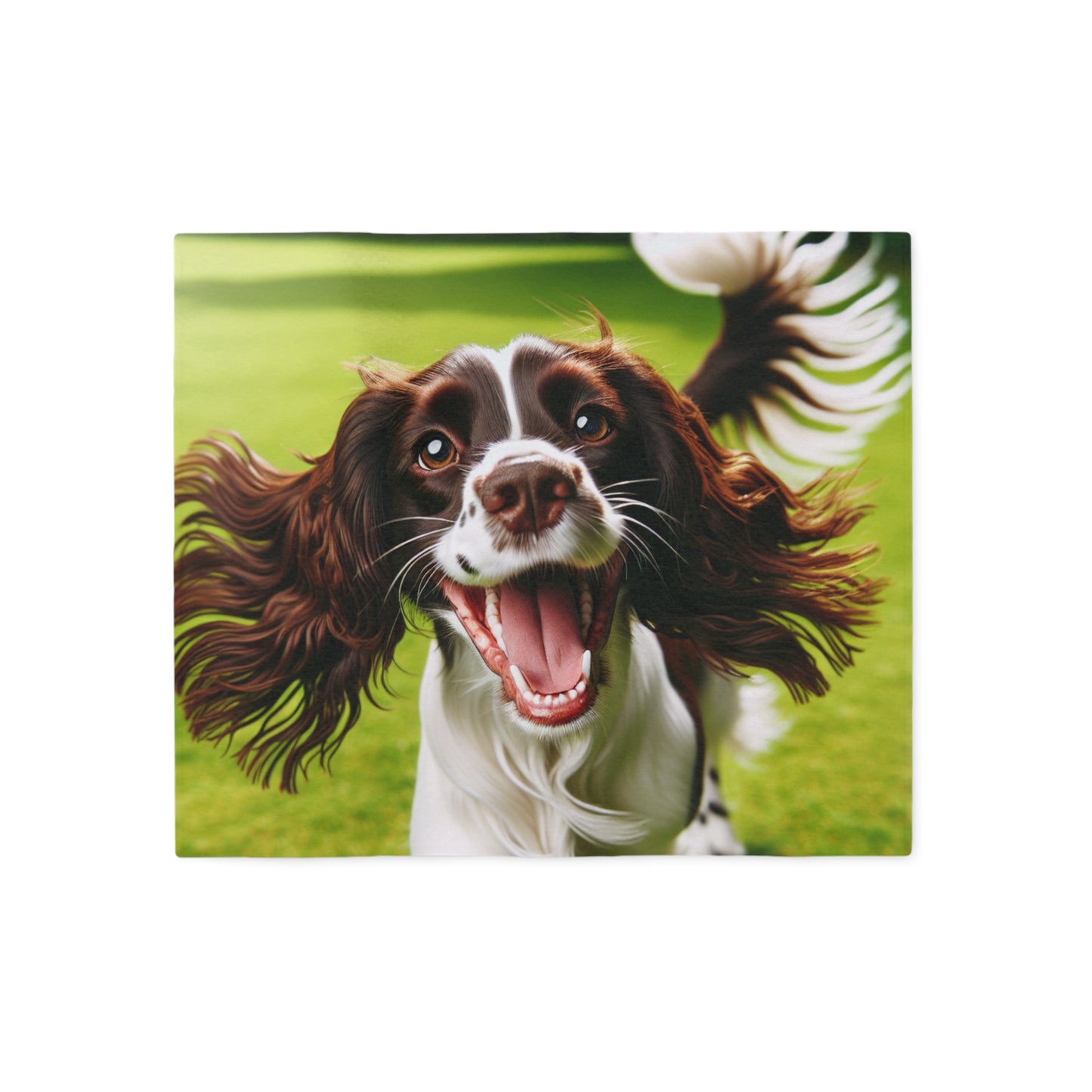 English Springer Spaniel Sweatshirt Blanket