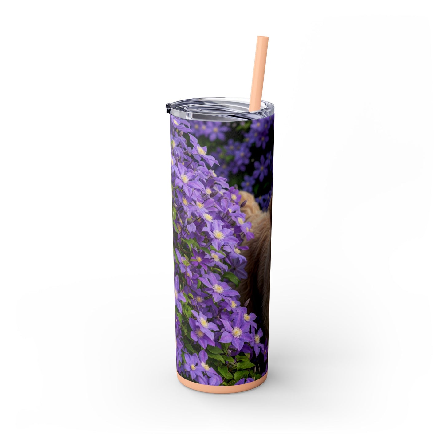Berger Picard Skinny Tumbler with Straw, 20oz