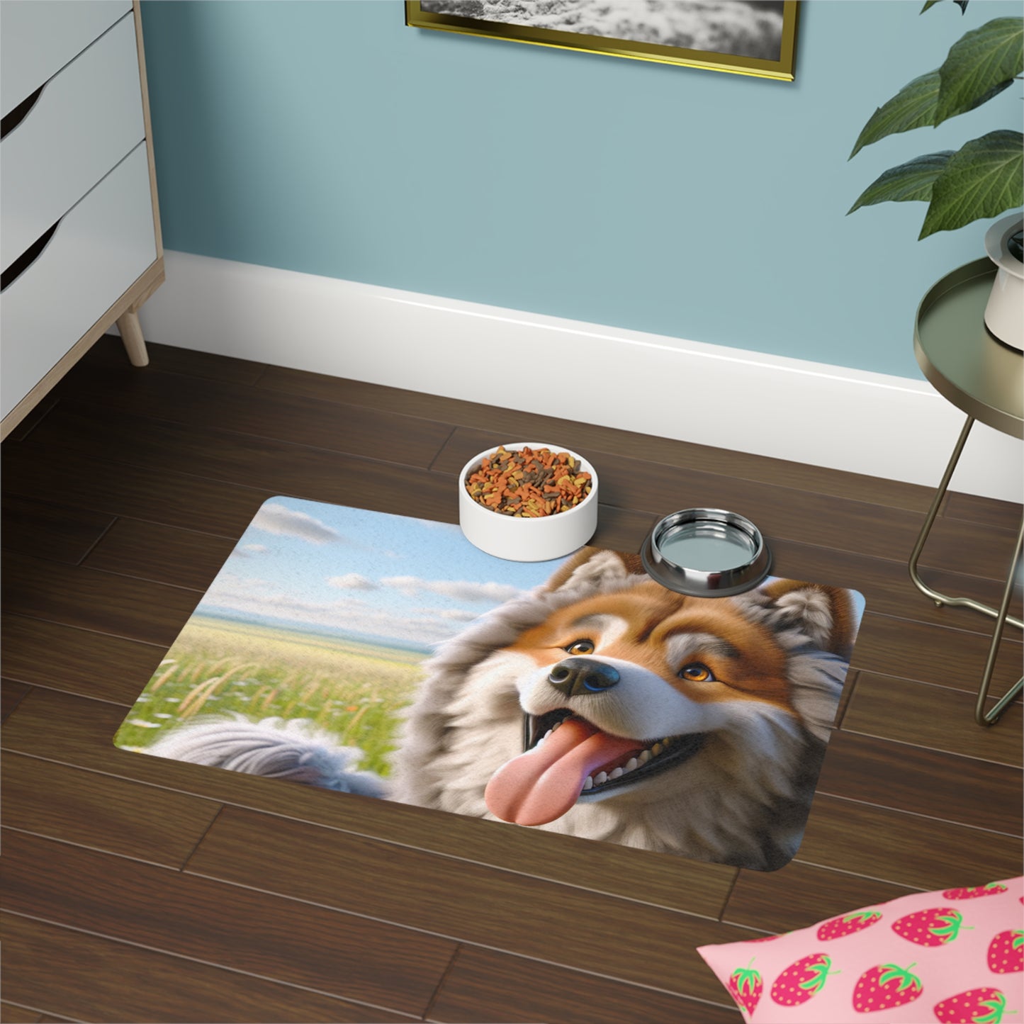 Pet Food Mat (12x18) - Hokkaido