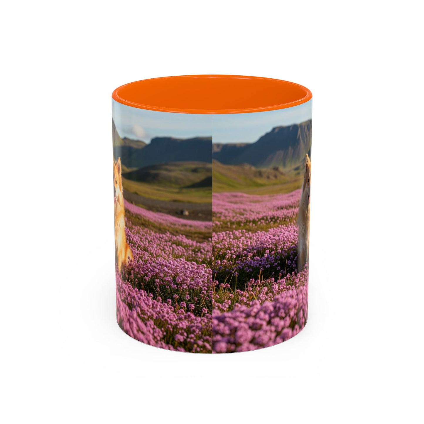 Icelandic Sheepdog Accent Coffee Mug - Perfect Gift for Dog Lovers