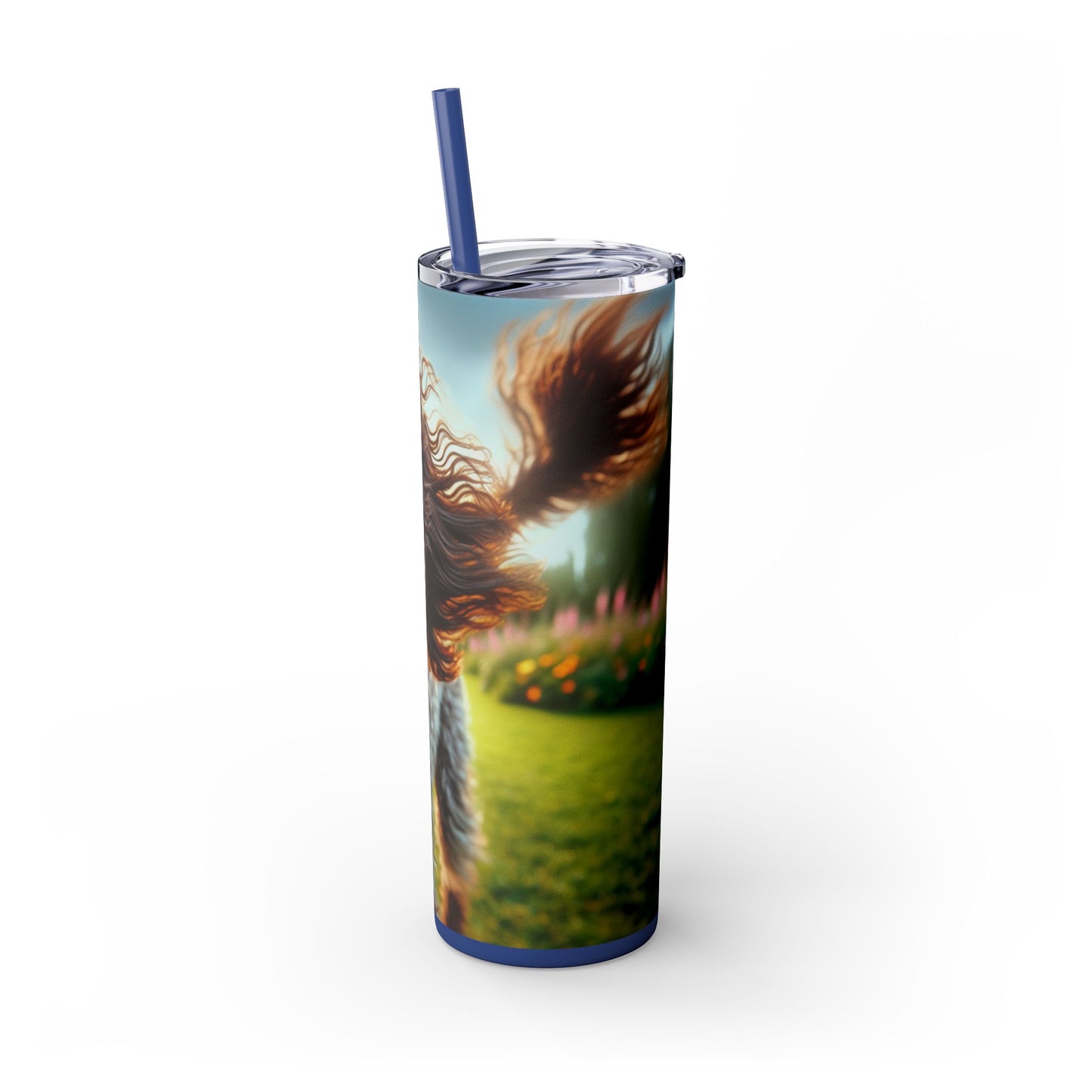 Pudelpointer Tumbler with Straw, 20oz