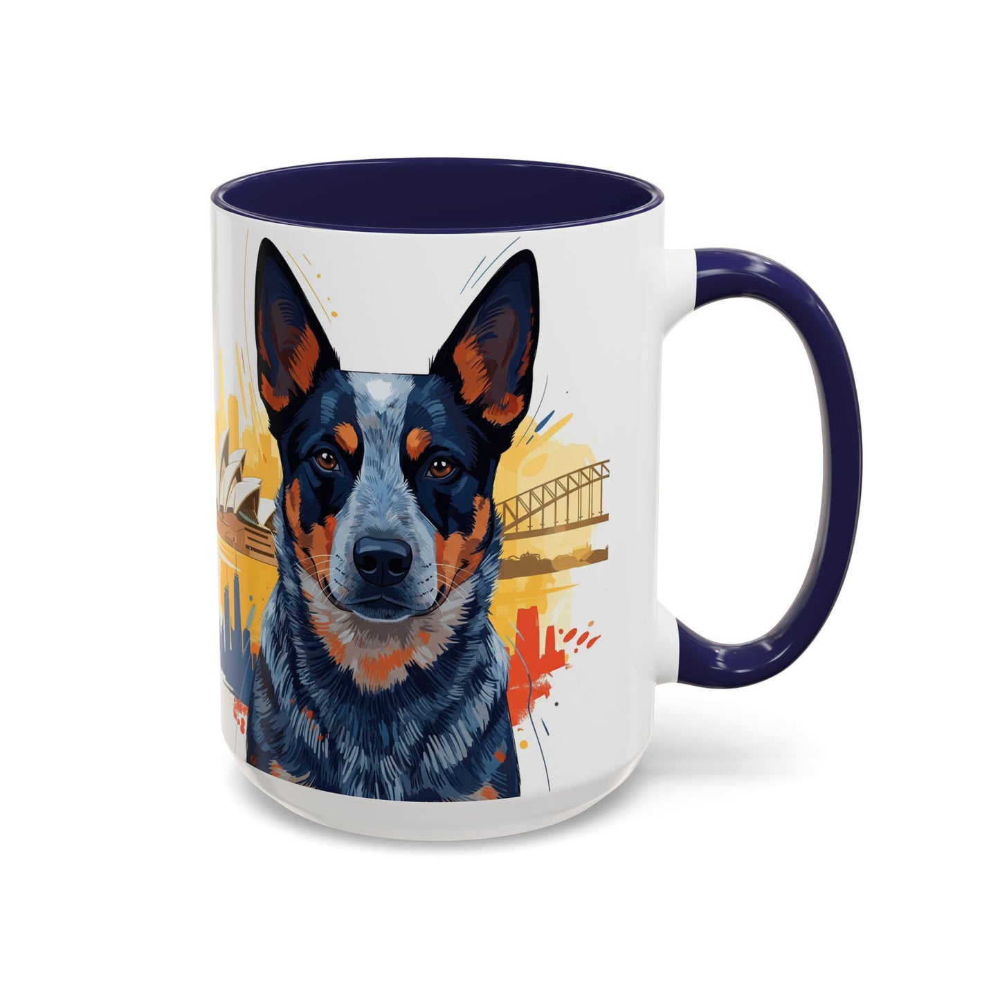 Australian Cattle Dog Accent Coffee Mug - Perfect Gift for Dog Lovers