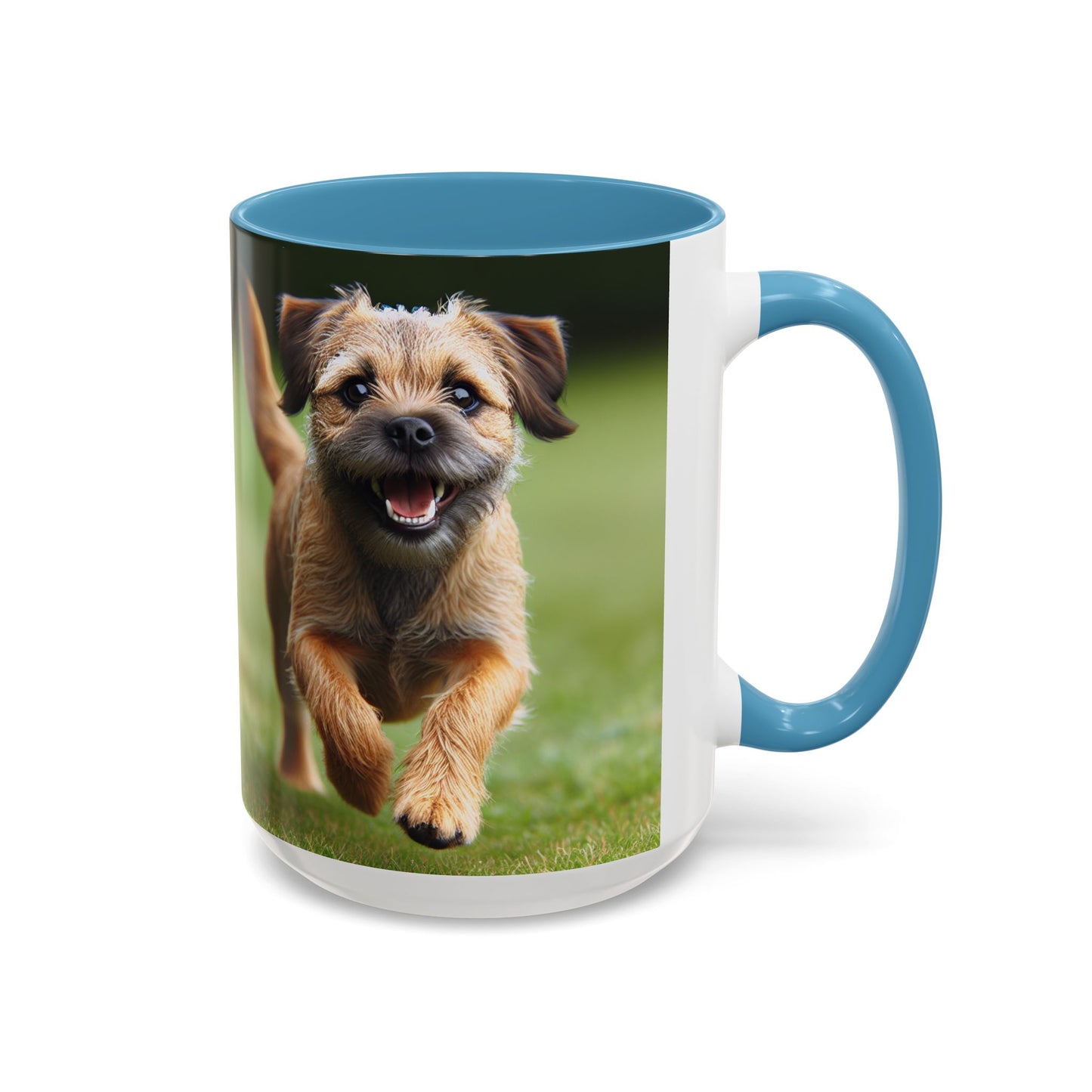 Border Terrier Accent Coffee Mug - Perfect Gift for Dog Lovers