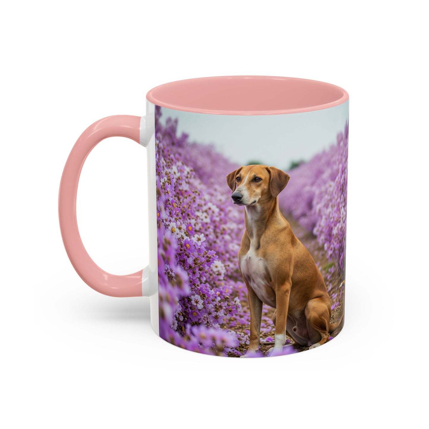 Banjara Hound Accent Coffee Mug - Perfect Gift for Dog Lovers