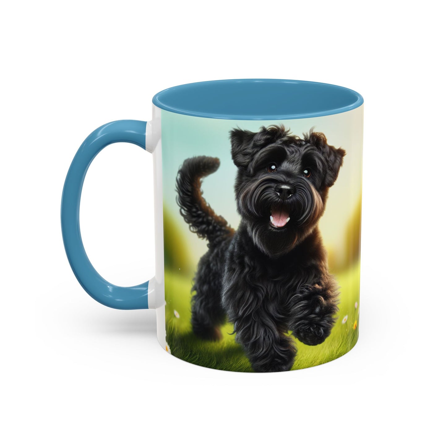 Russian Black Terrier Accent Coffee Mug - Perfect Gift for Dog Lovers
