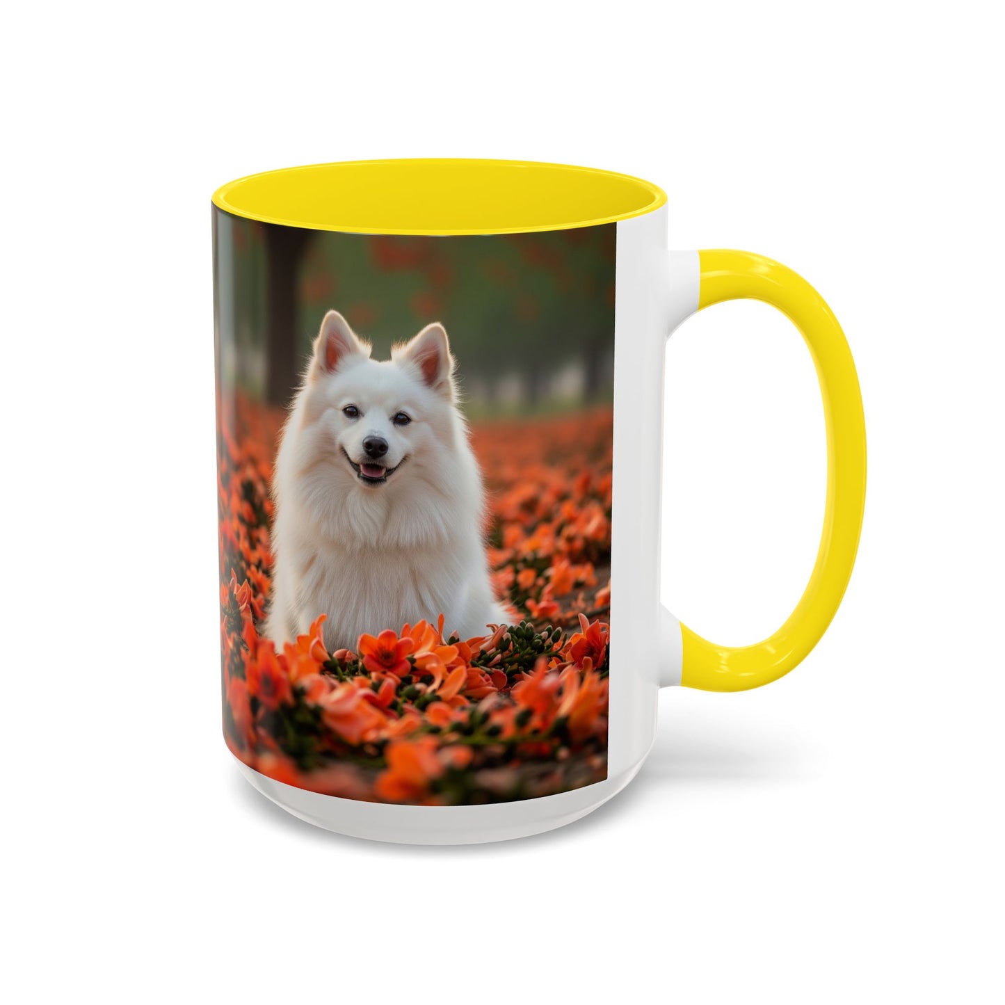 Indian Spitz Accent Coffee Mug - Perfect Gift for Dog Lovers