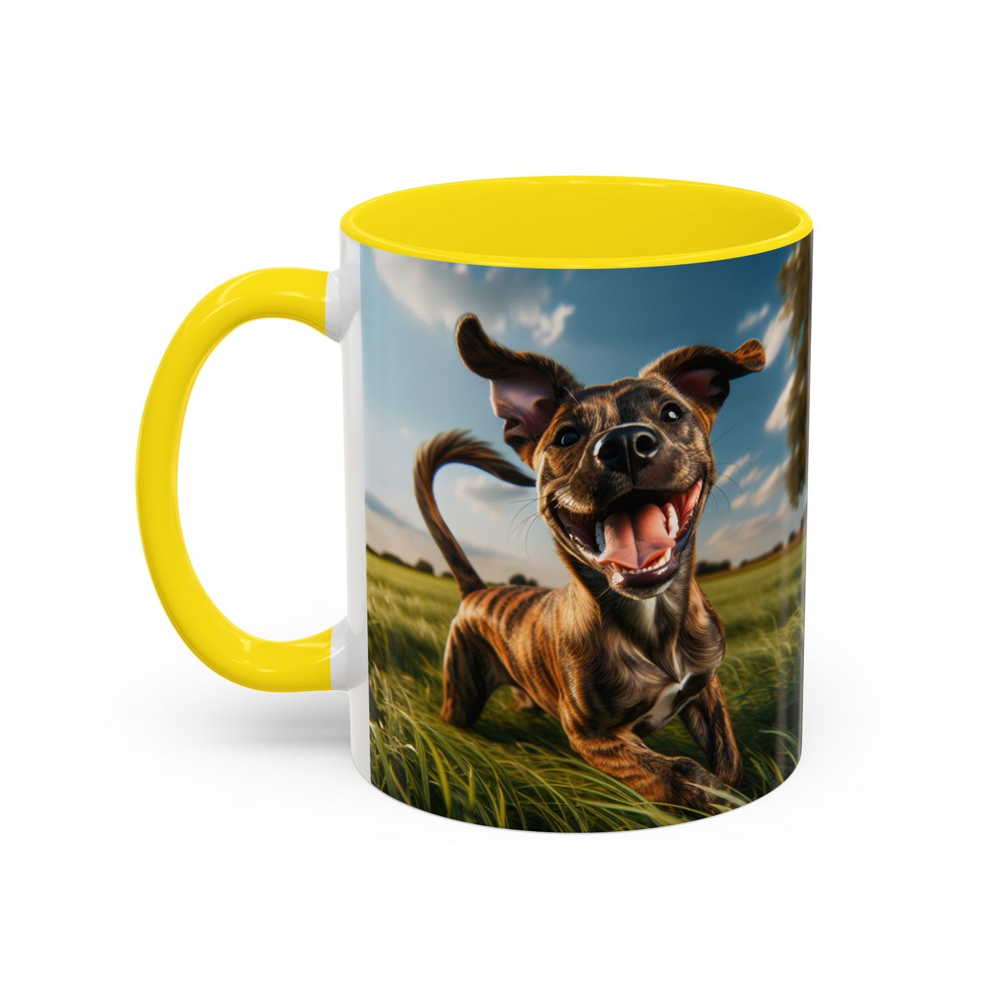 Treeing Tennessee Brindle Accent Coffee Mug - Perfect Gift for Dog Lovers
