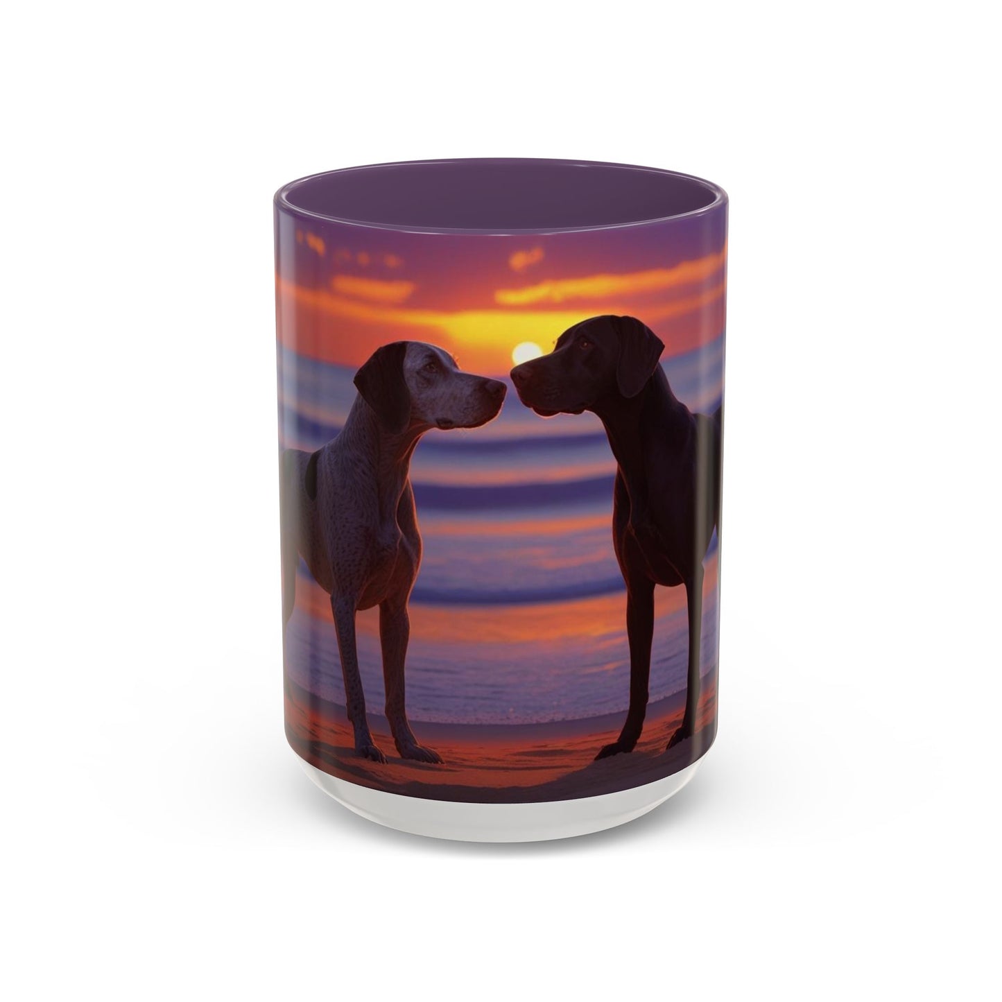 German Shorthaired Pointer Love Accent Coffee Mug - Perfect Gift for Dog Lovers