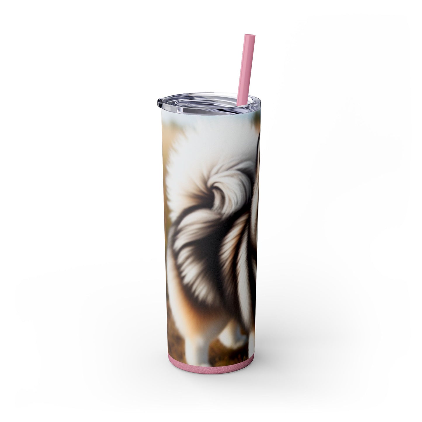 Pomsky Tumbler with Straw, 20oz