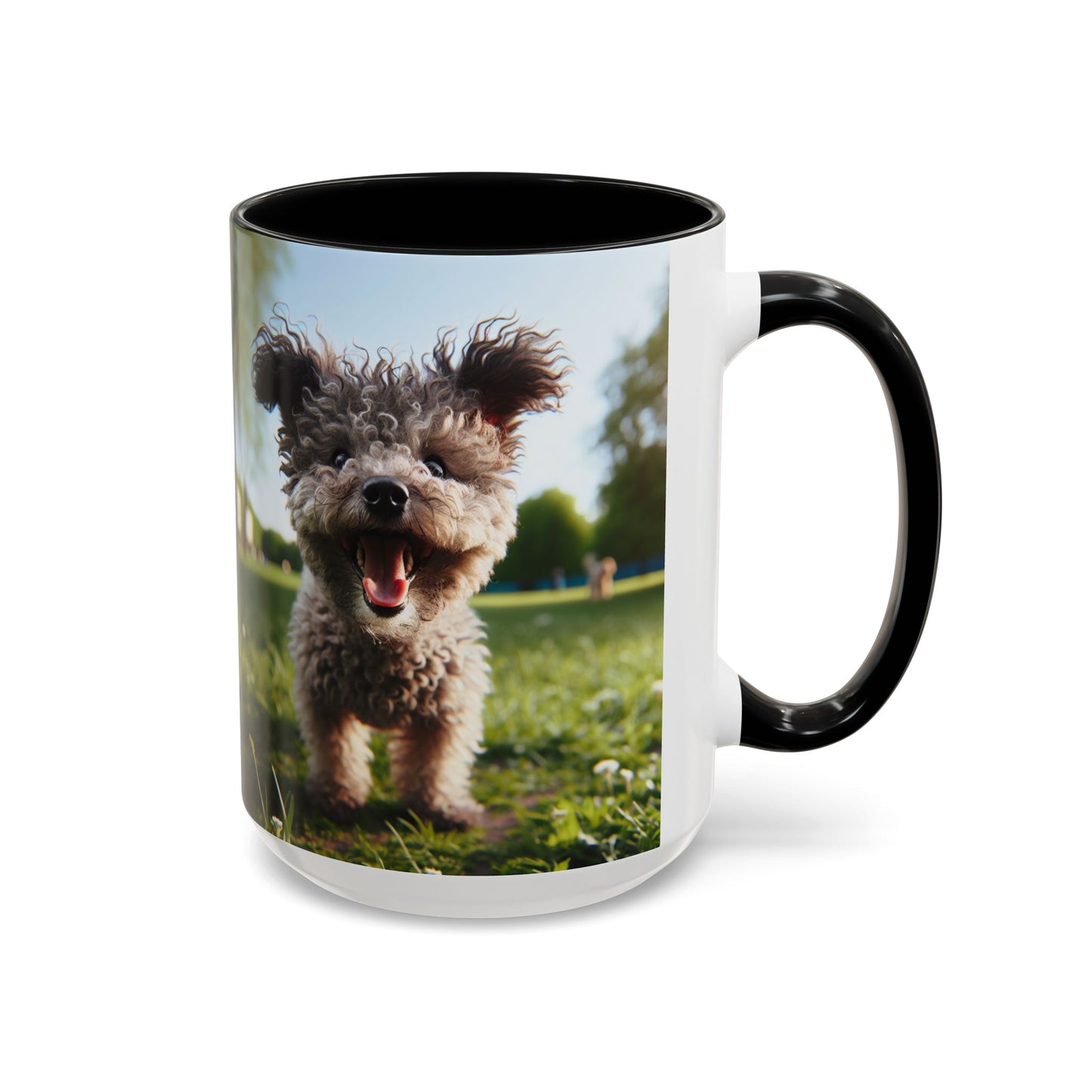 Pumi Accent Coffee Mug - Perfect Gift for Dog Lovers