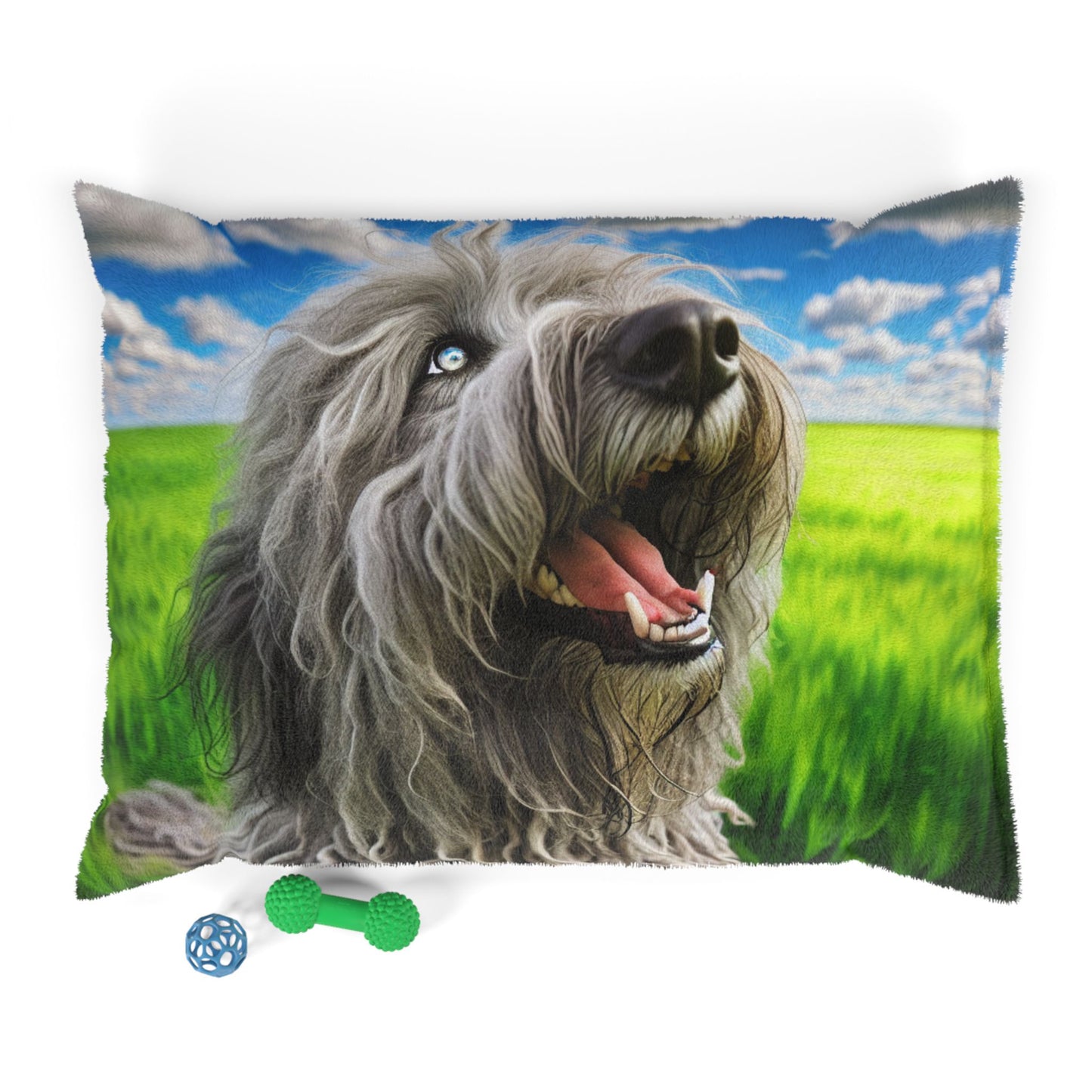Bergamasco Shepherd Dog Pet Bed