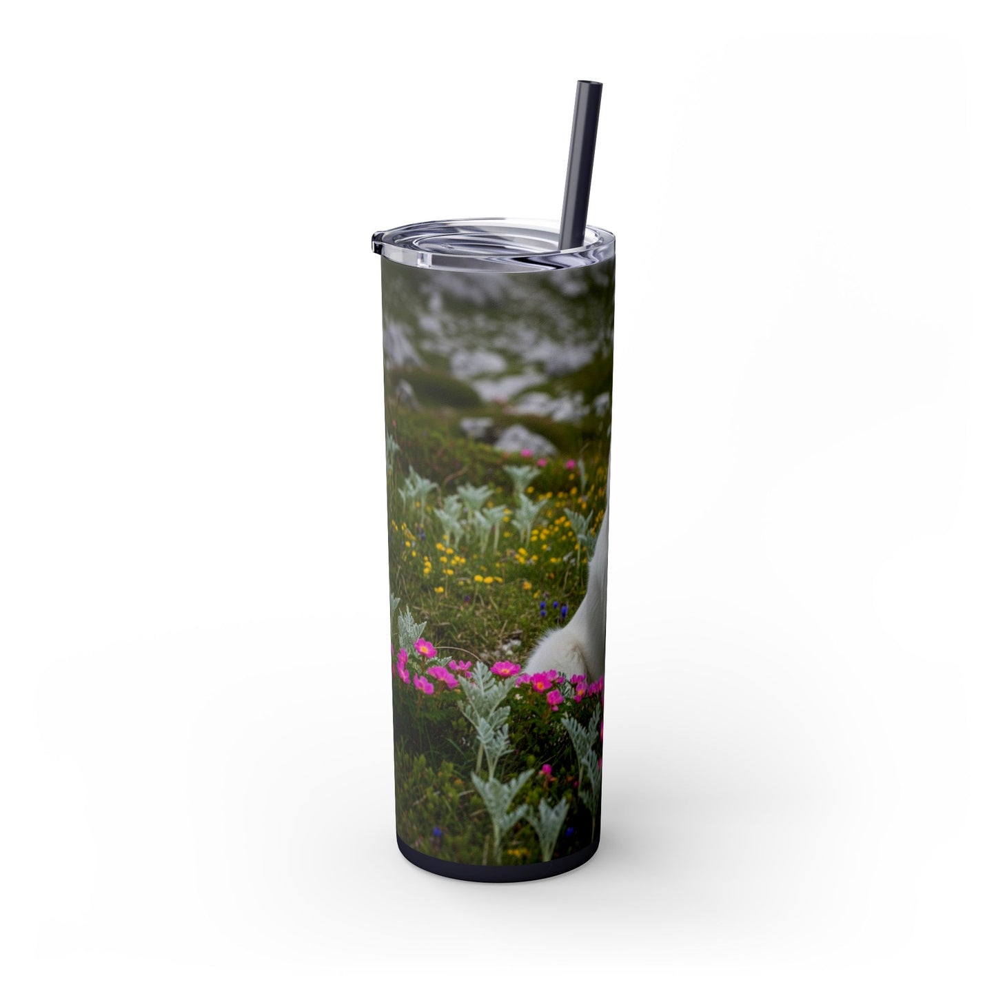 Slovensky Cuvac Tumbler with Straw, 20oz