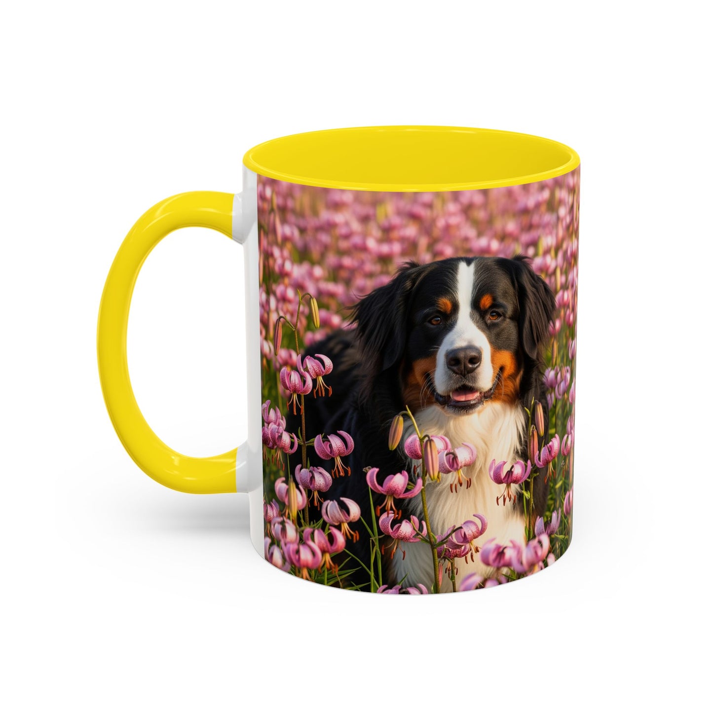 Bernese Mountain Dog Accent Coffee Mug - Perfect Gift for Dog Lovers