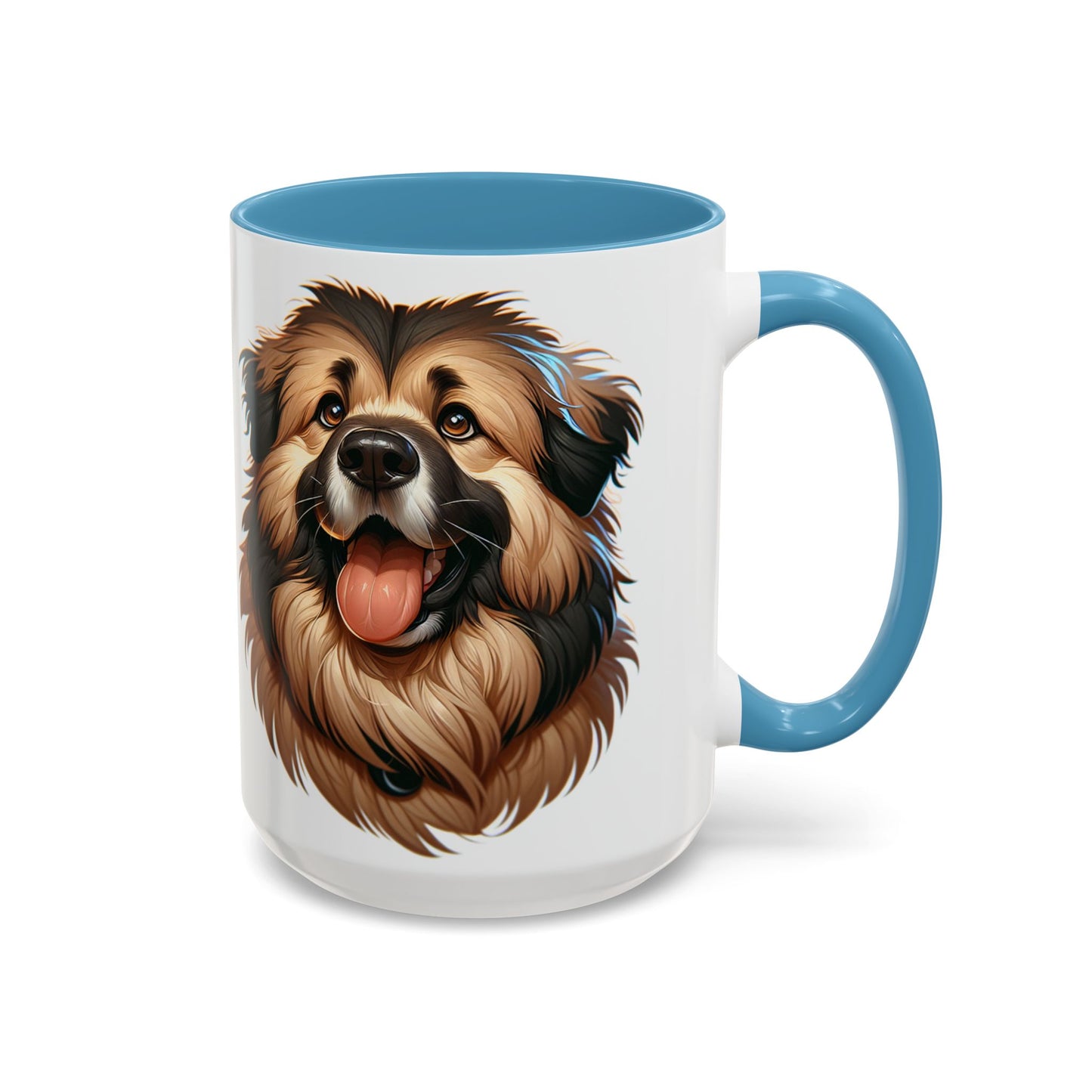 Caucasian Shepherd Dog Accent Coffee Mug - Perfect Gift for Dog Lovers