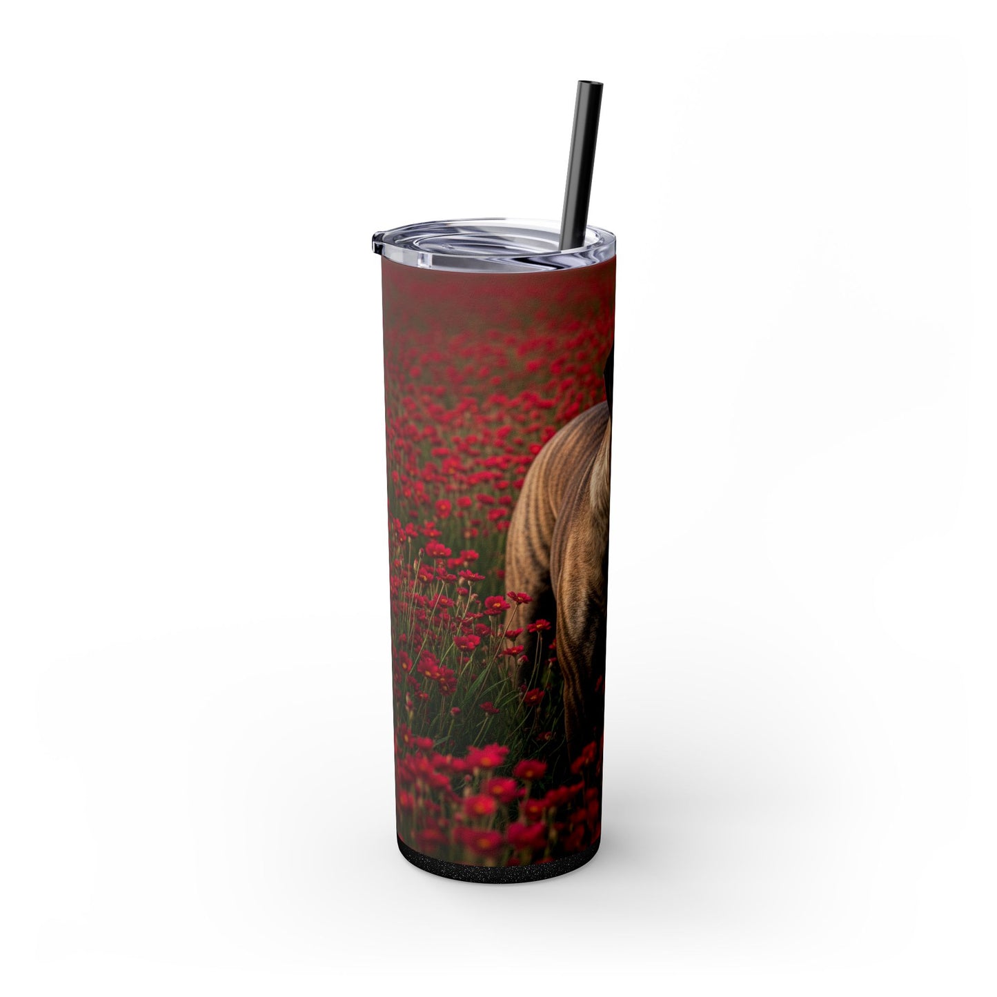 Bullmastiff Tumbler with Straw, 20oz