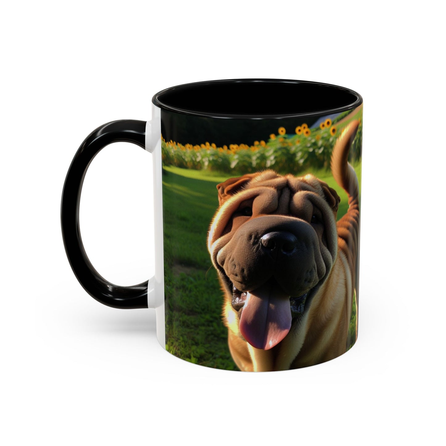 Shar-Pei Accent Coffee Mug - Perfect Gift for Dog Lovers