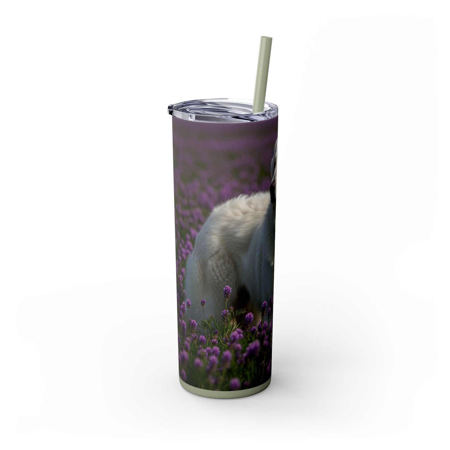 Kuvasz Tumbler with Straw, 20oz
