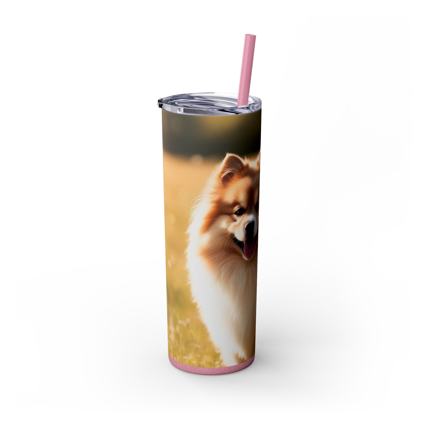 Keeshond Tumbler with Straw, 20oz