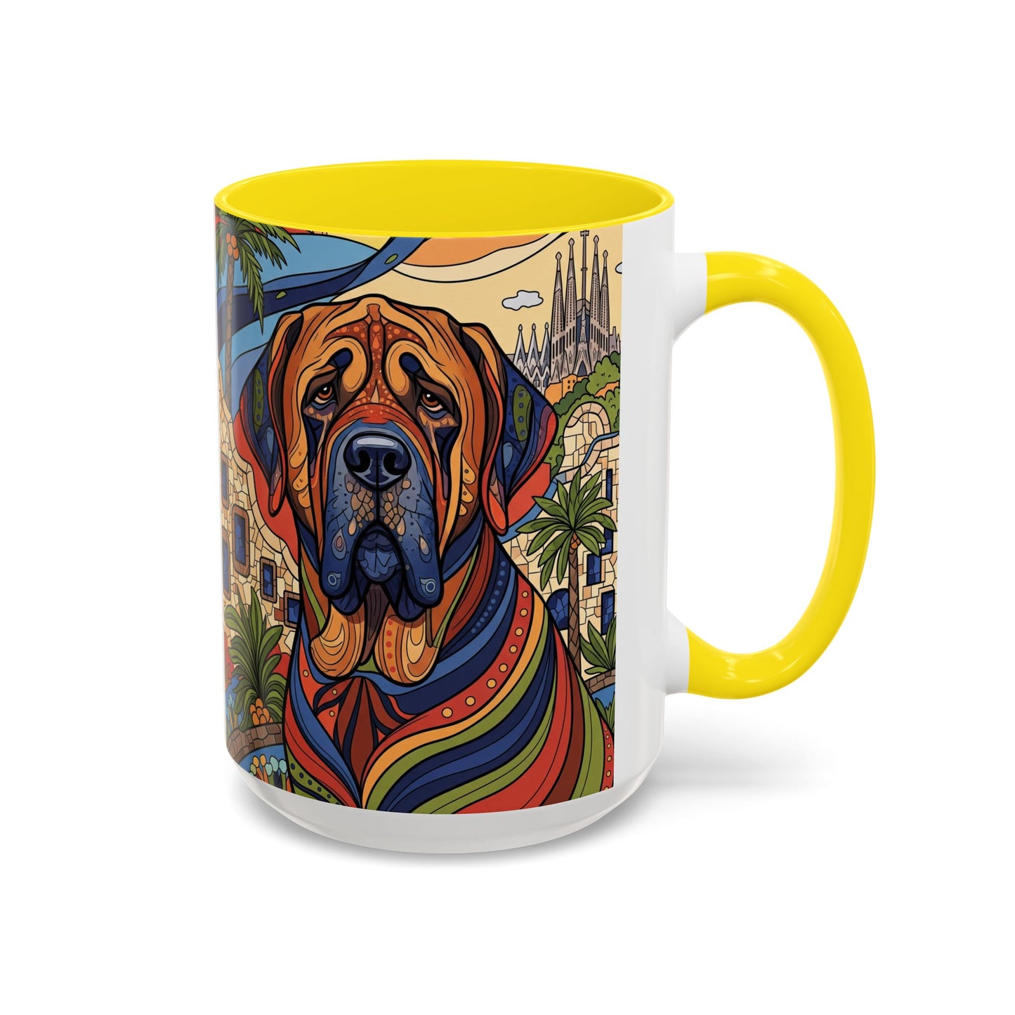 Spanish Mastiff Accent Coffee Mug - Perfect Gift for Dog Lovers