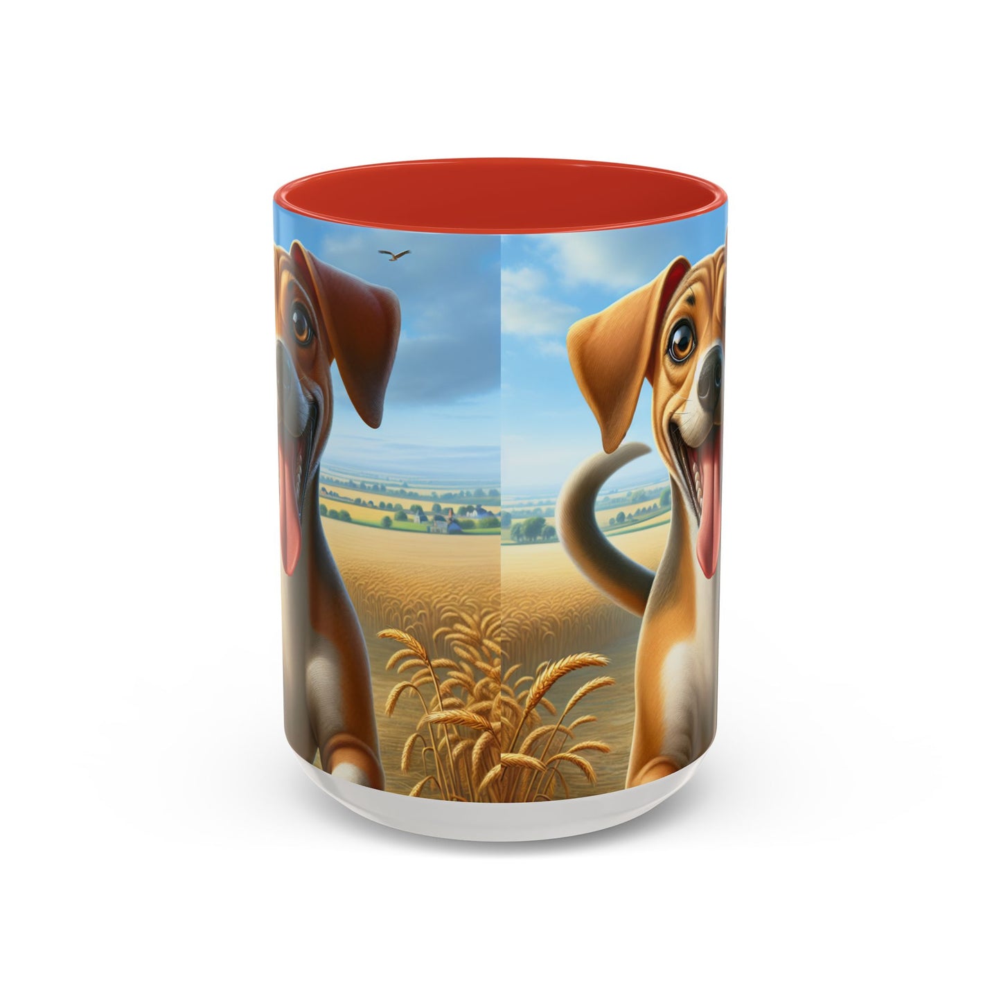 Banjara Hound Accent Coffee Mug - Perfect Gift for Dog Lovers