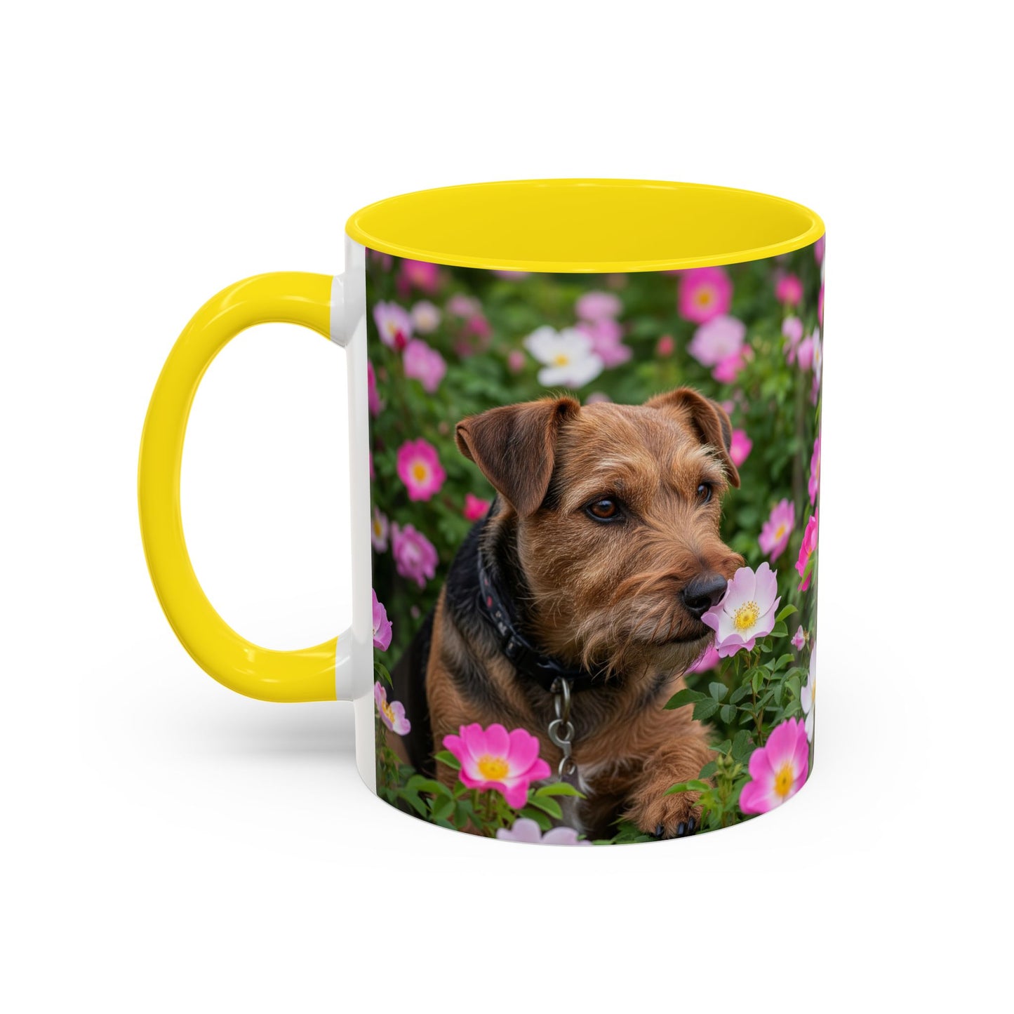 Teddy Roosevelt Terrier Accent Coffee Mug - Perfect Gift for Dog Lovers