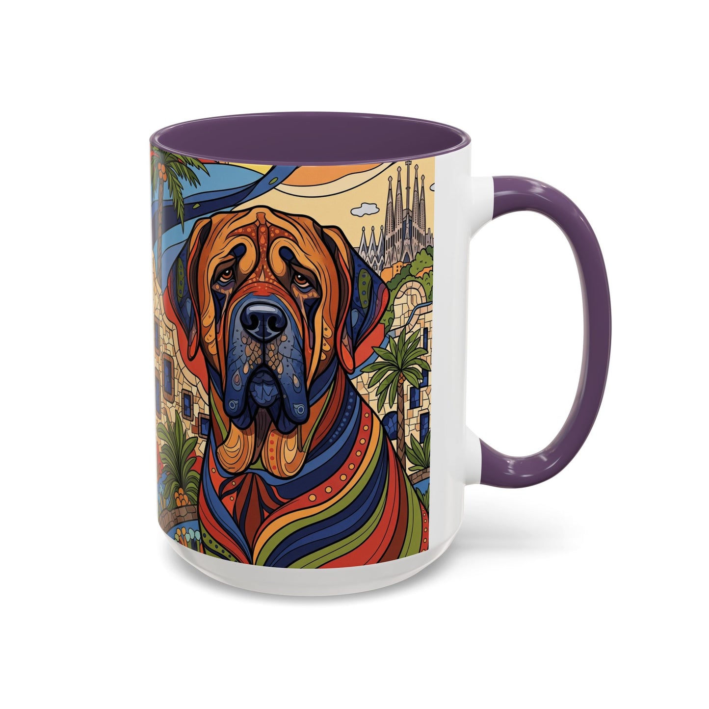 Spanish Mastiff Accent Coffee Mug - Perfect Gift for Dog Lovers