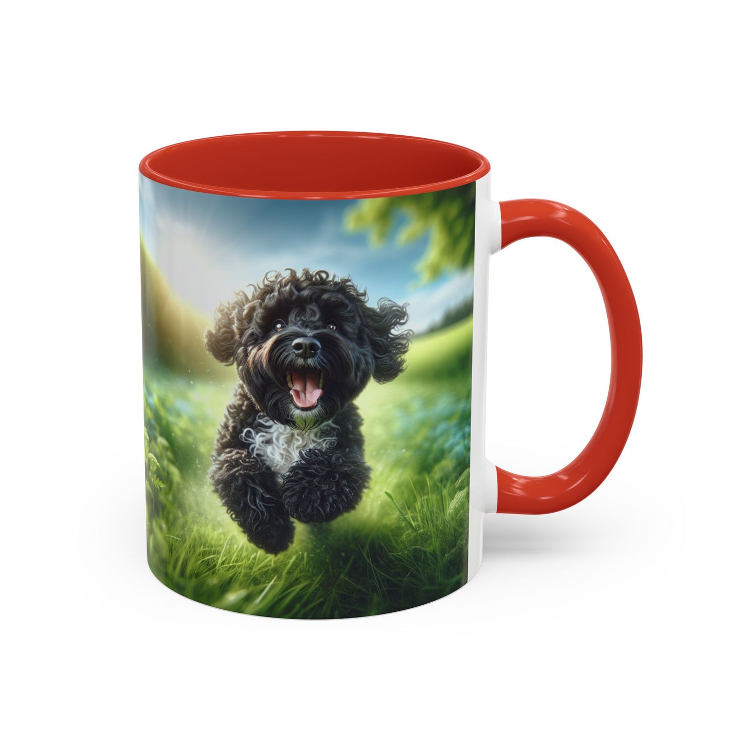 Portuguese Water Dog Accent Coffee Mug - Perfect Gift for Dog Lovers
