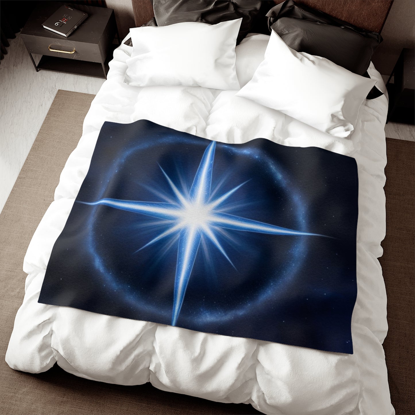 North Star Sweatshirt Blanket