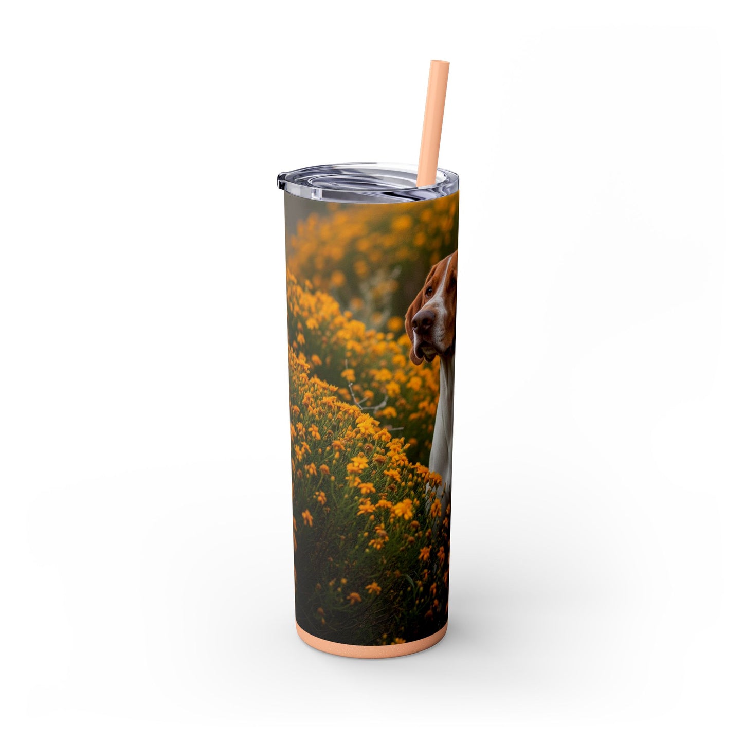 Portuguese Pointer Tumbler with Straw, 20oz