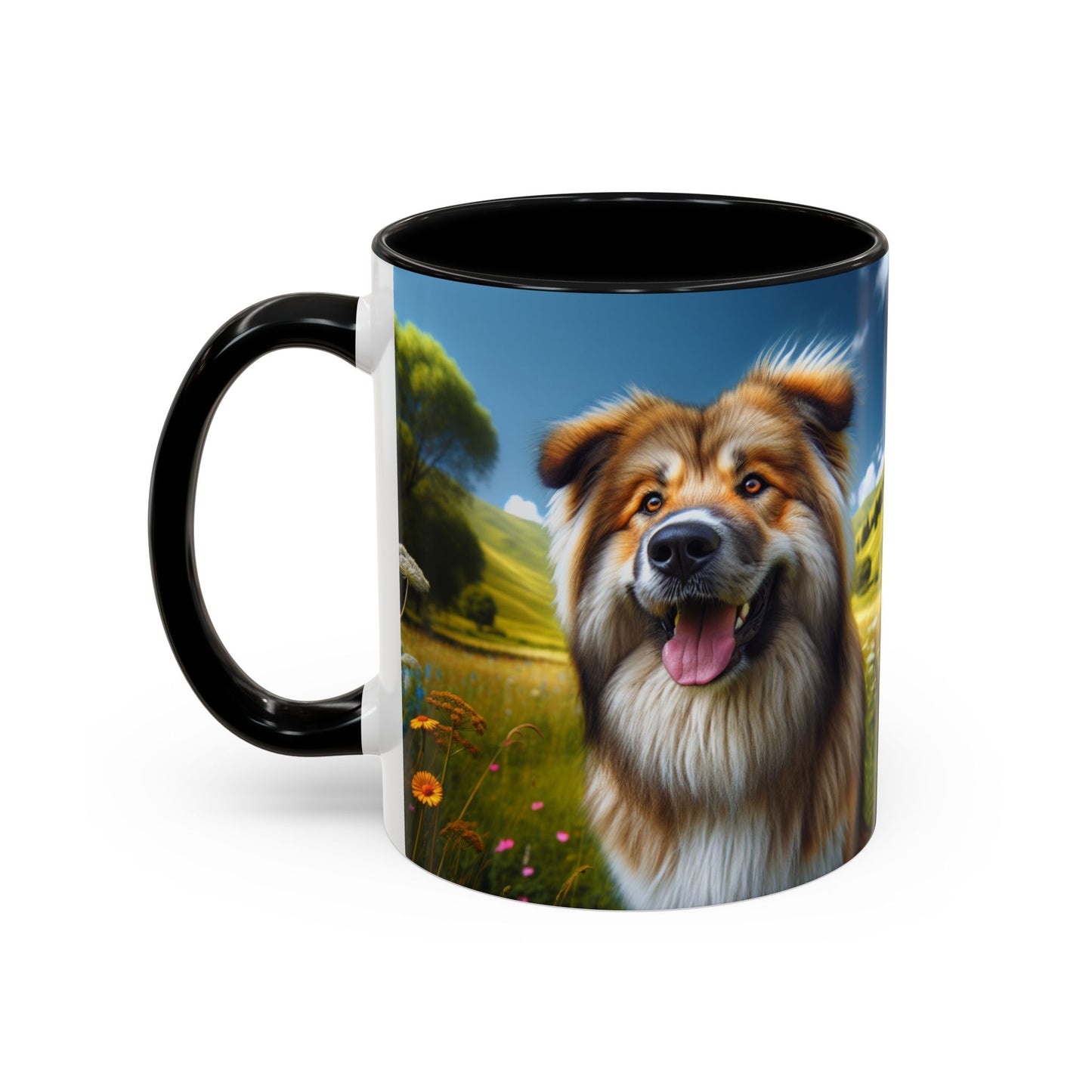 Bakharwal Accent Coffee Mug - Perfect Gift for Dog Lovers