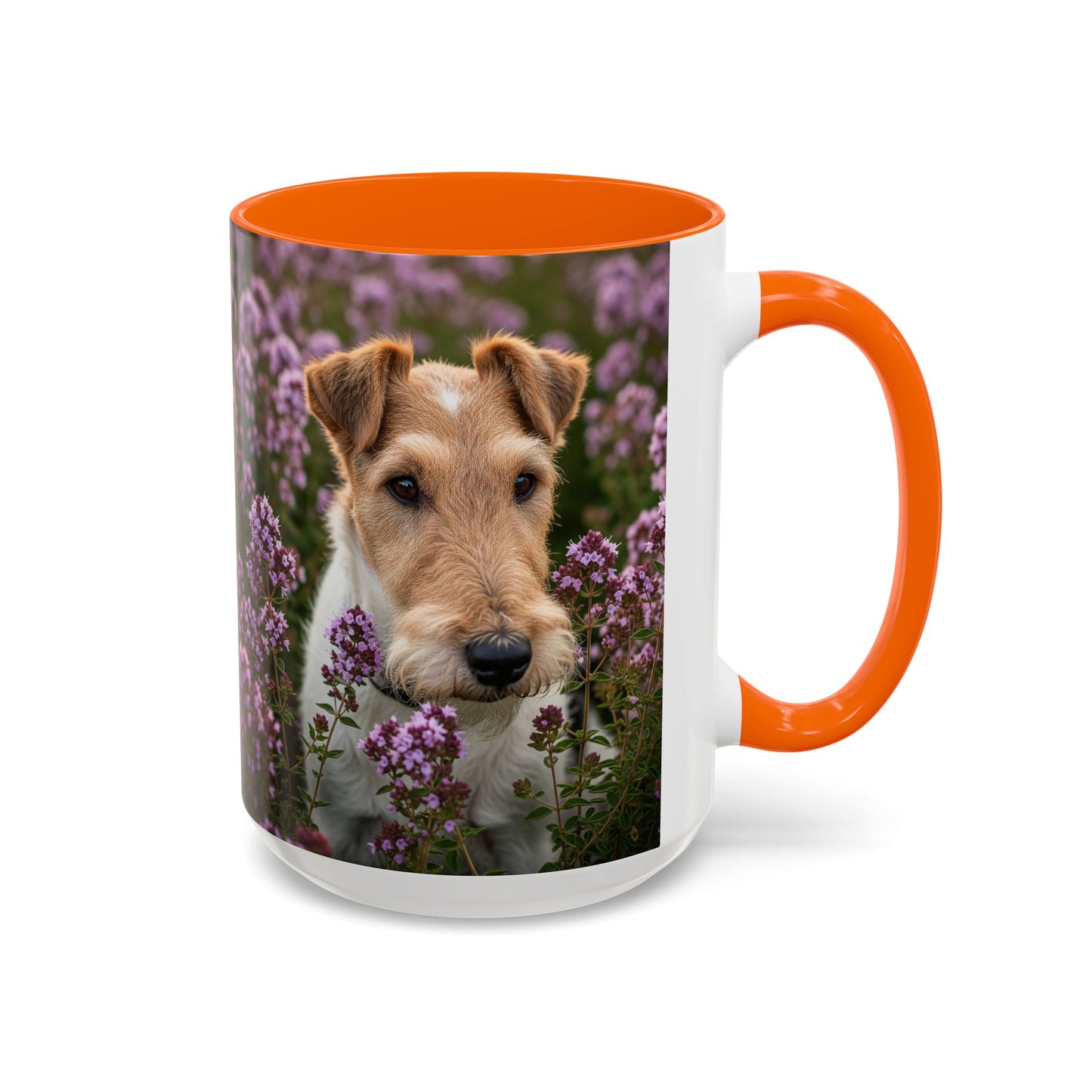 Fox Terrier Accent Coffee Mug - Perfect Gift for Dog Lovers