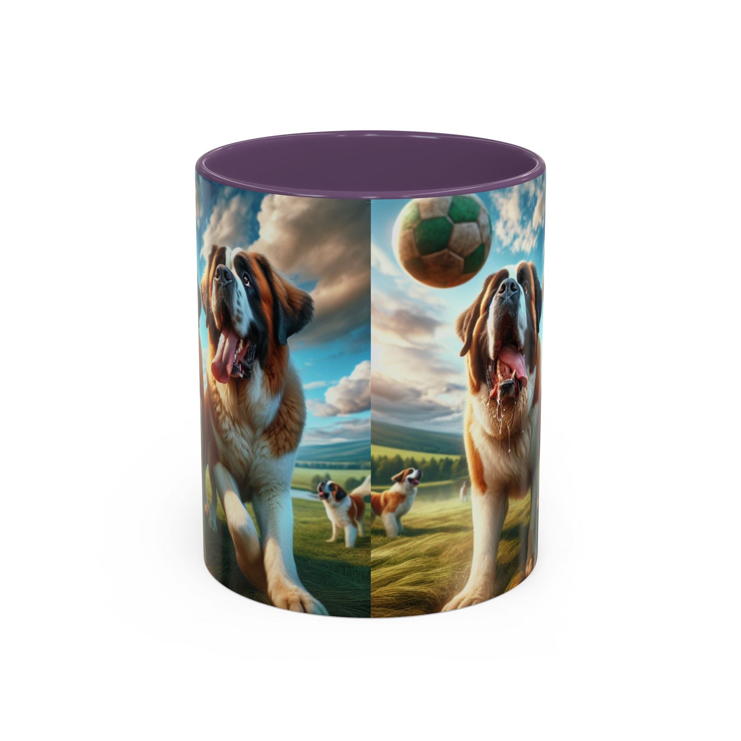 Saint Bernard Accent Coffee Mug - Perfect Gift for Dog Lovers