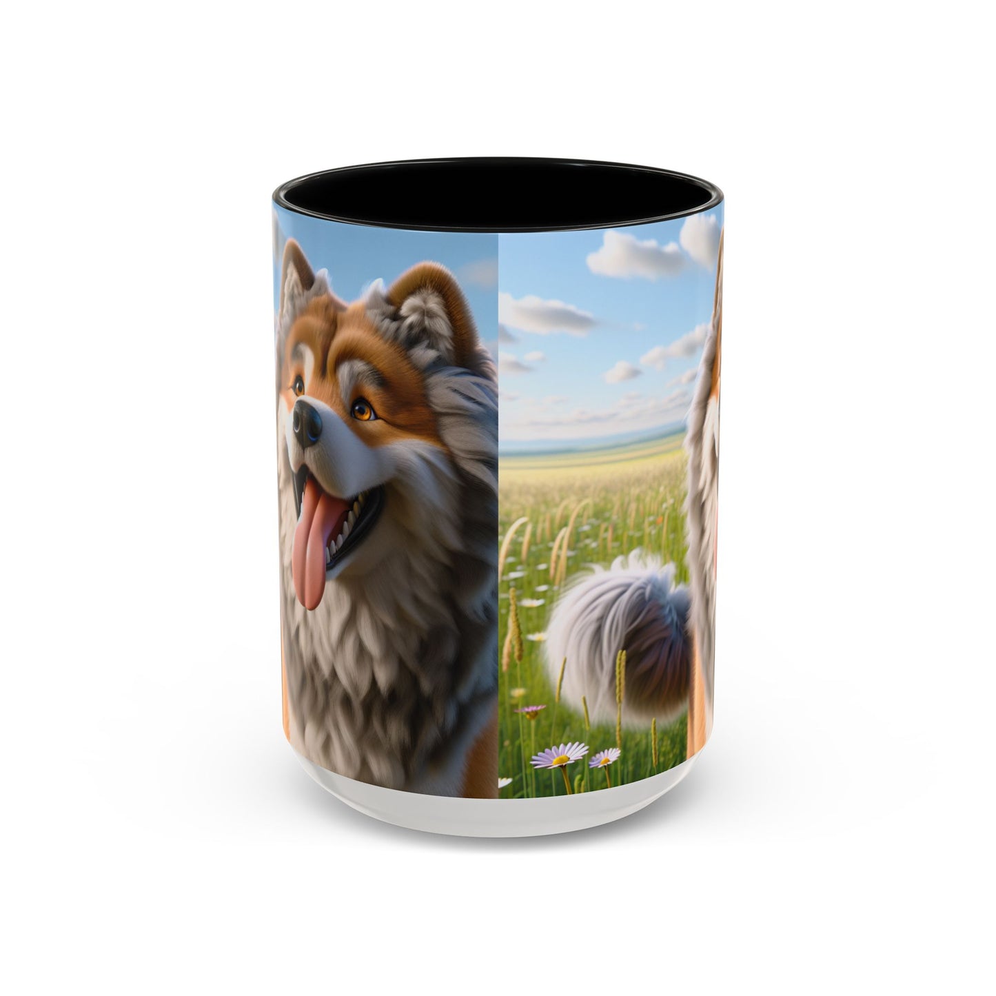 Hokkaido Accent Coffee Mug - Perfect Gift for Dog Lovers