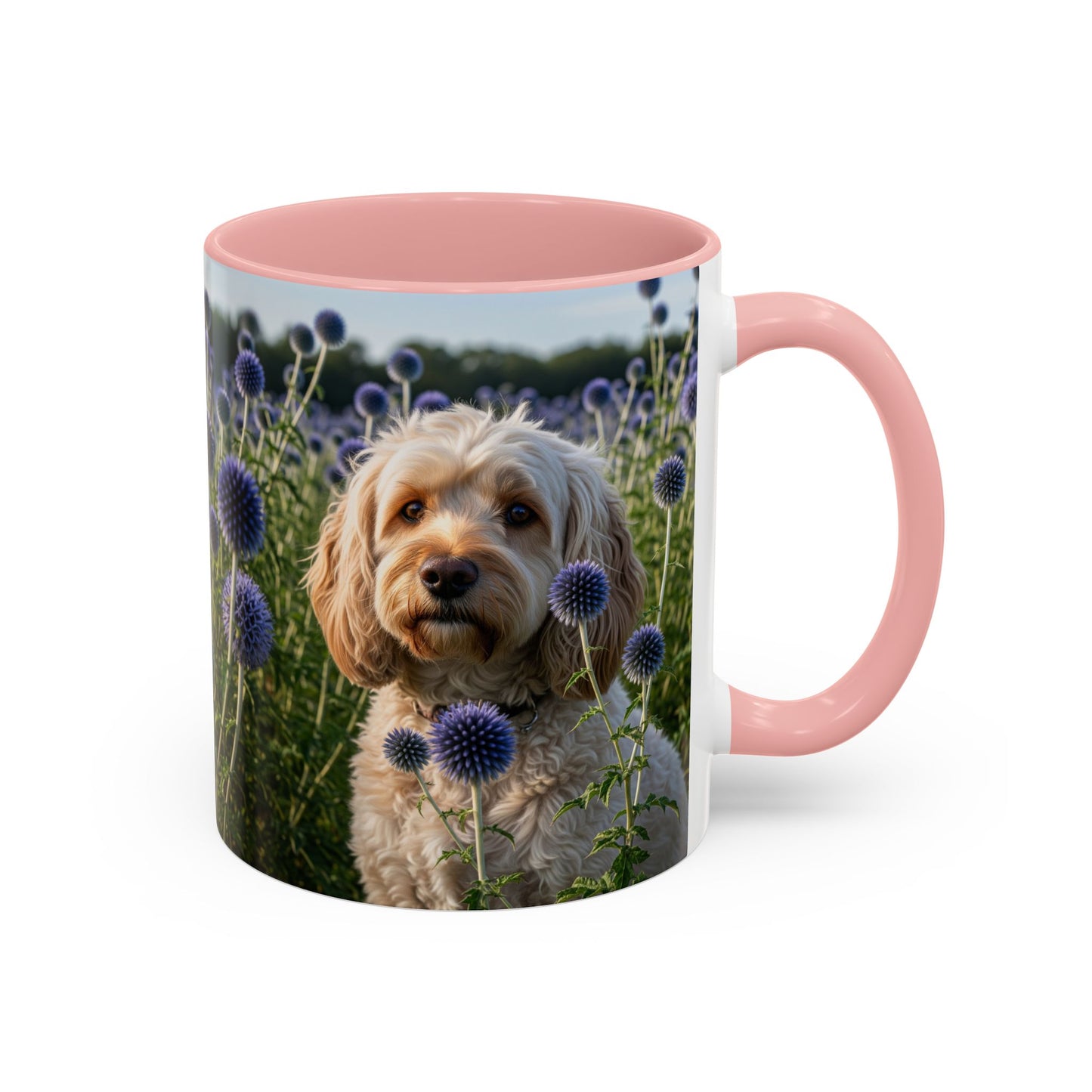 Spoodle Accent Coffee Mug - Perfect Gift for Dog Lovers