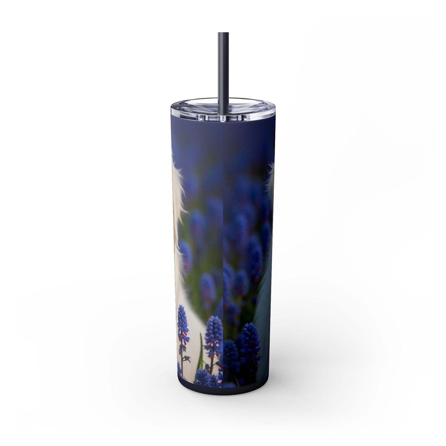 Portuguese Sheepdog Tumbler with Straw, 20oz