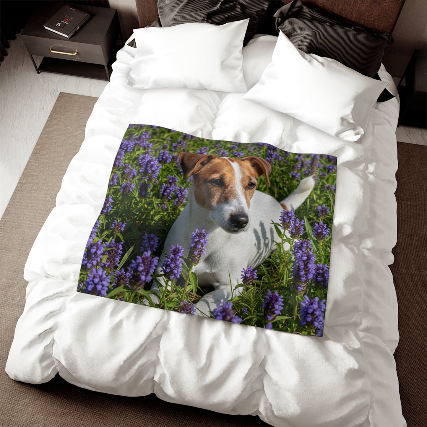Jack Russell Terrier Sweatshirt Blanket