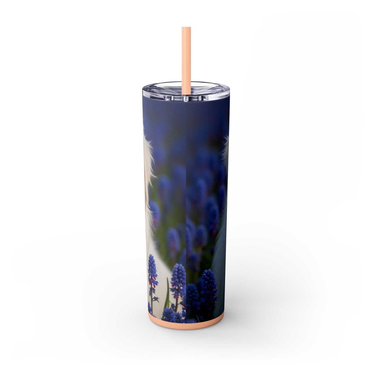 Portuguese Sheepdog Tumbler with Straw, 20oz