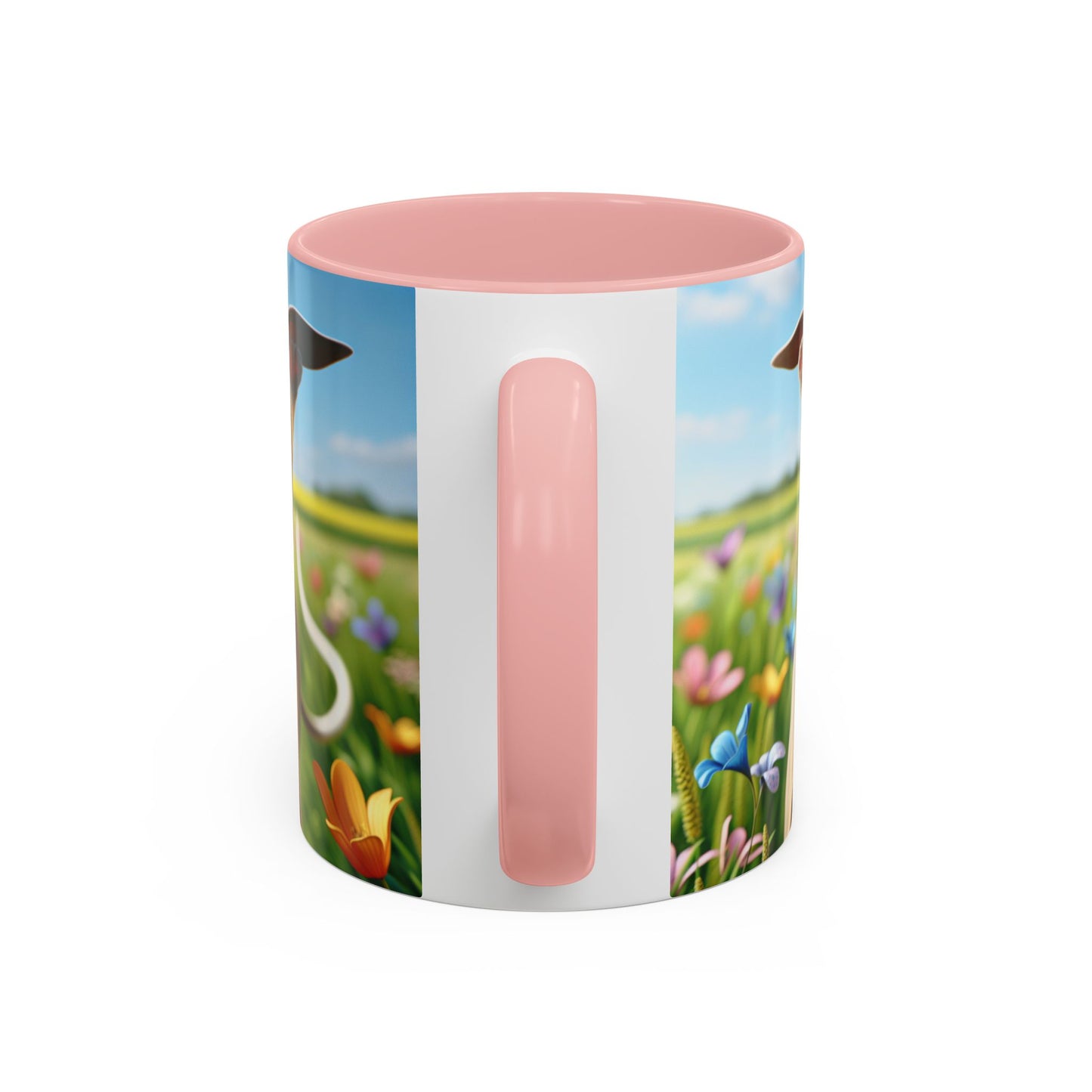 Whippet Accent Coffee Mug - Perfect Gift for Dog Lovers