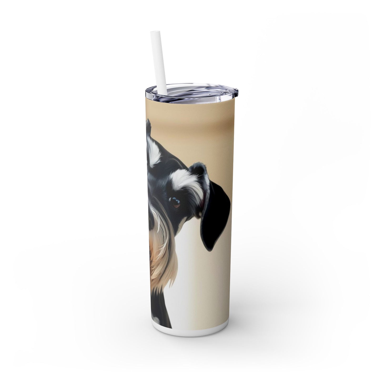 Giant Schnauzer Tumbler with Straw, 20oz