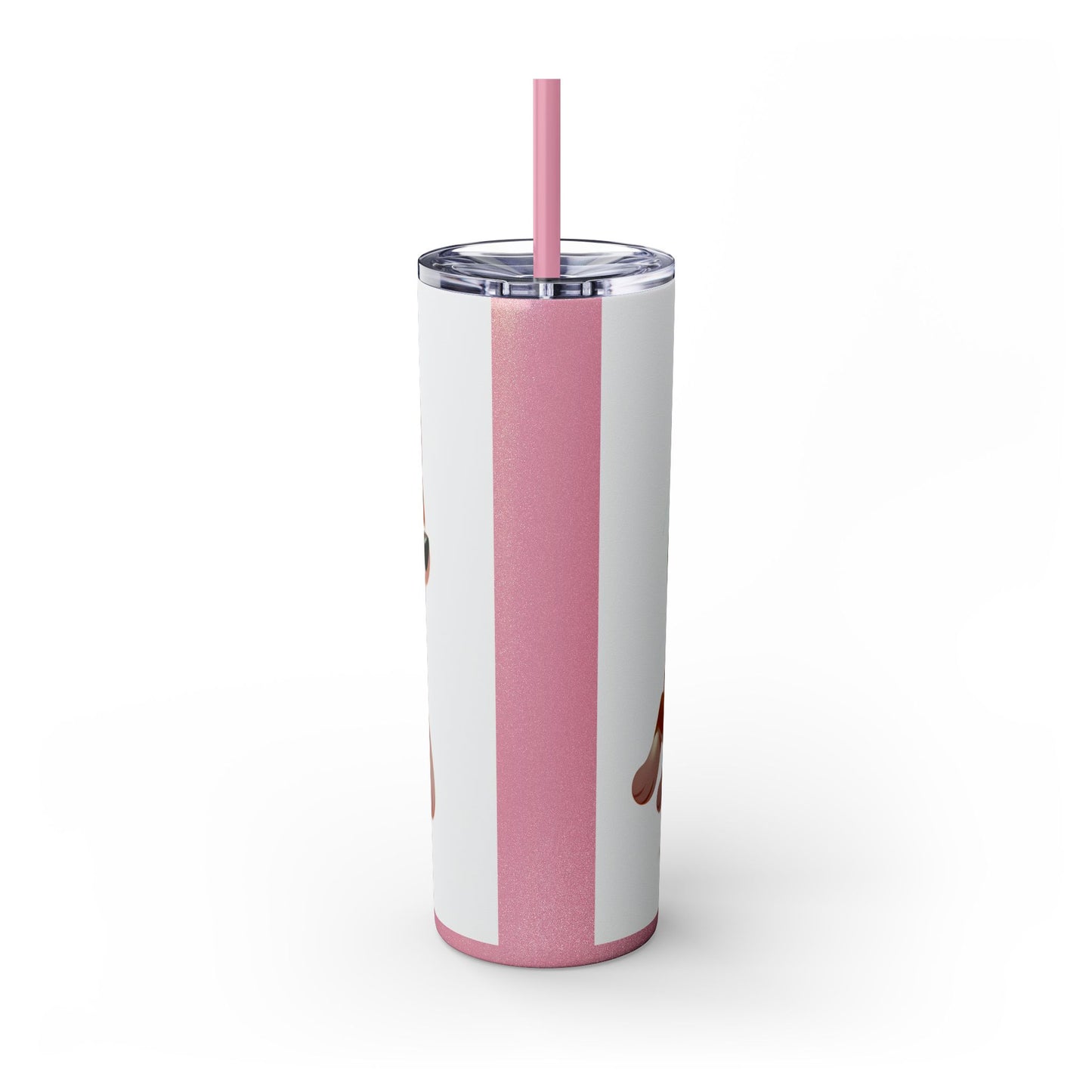 Basenji Tumbler with Straw, 20oz