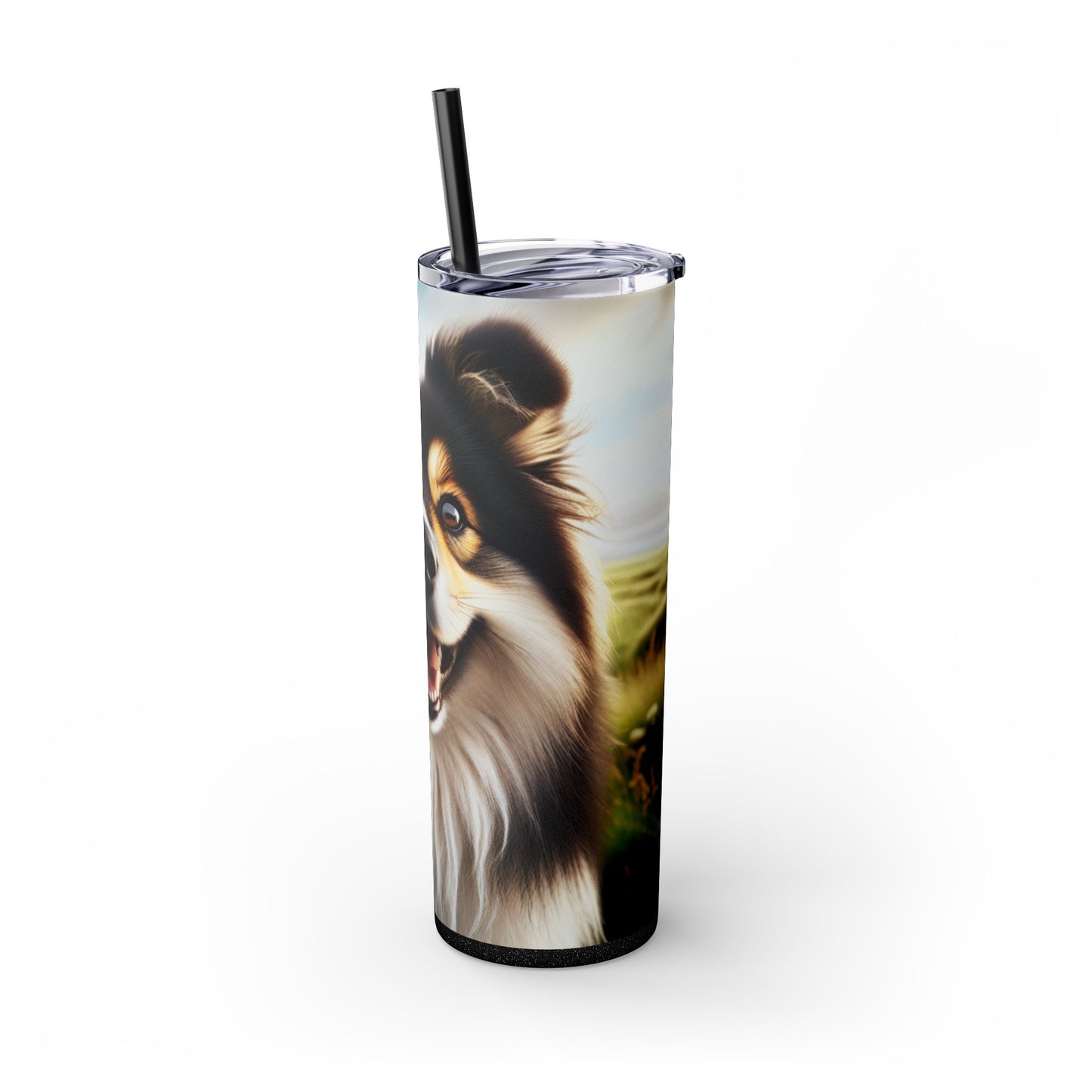 Icelandic Sheepdog Tumbler with Straw, 20oz