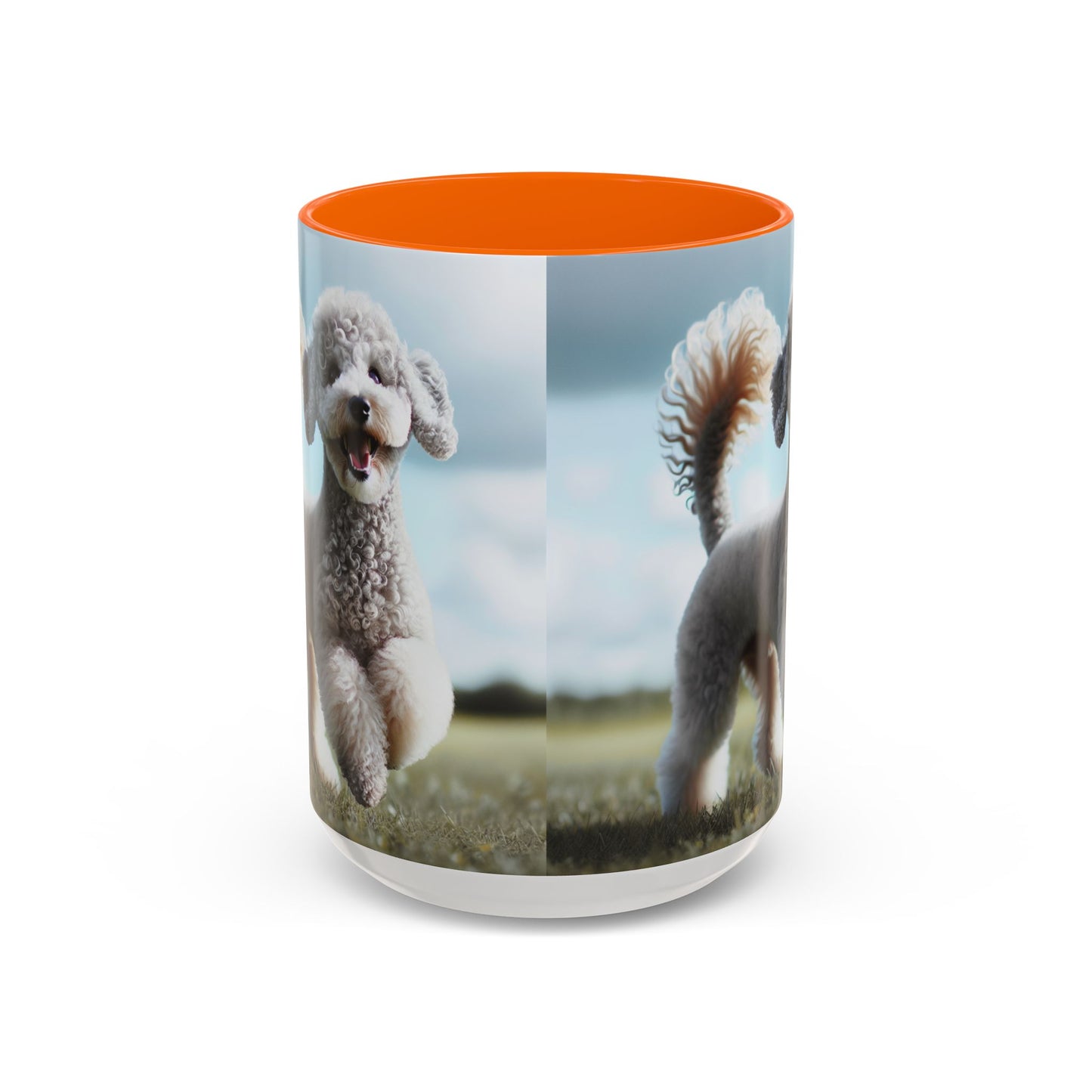 Bedlington Terrier Accent Coffee Mug - Perfect Gift for Dog Lovers