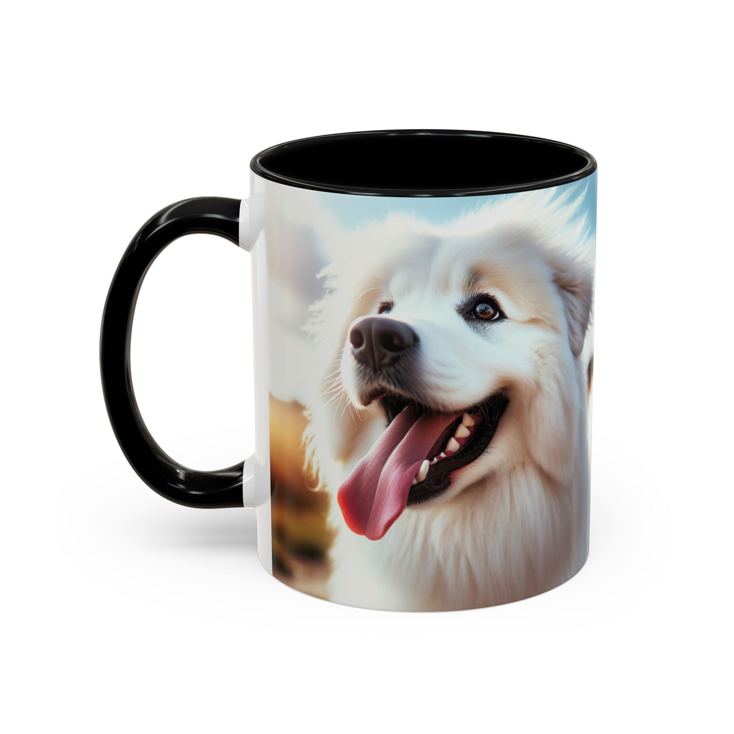 Pyrenean Mountain Dog Accent Coffee Mug - Perfect Gift for Dog Lovers