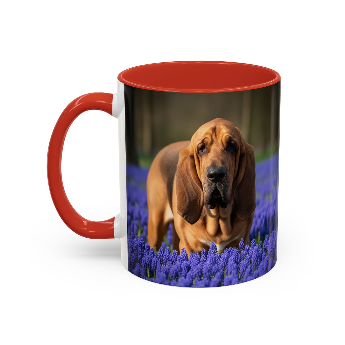 Bloodhound Accent Coffee Mug - Perfect Gift for Dog Lovers