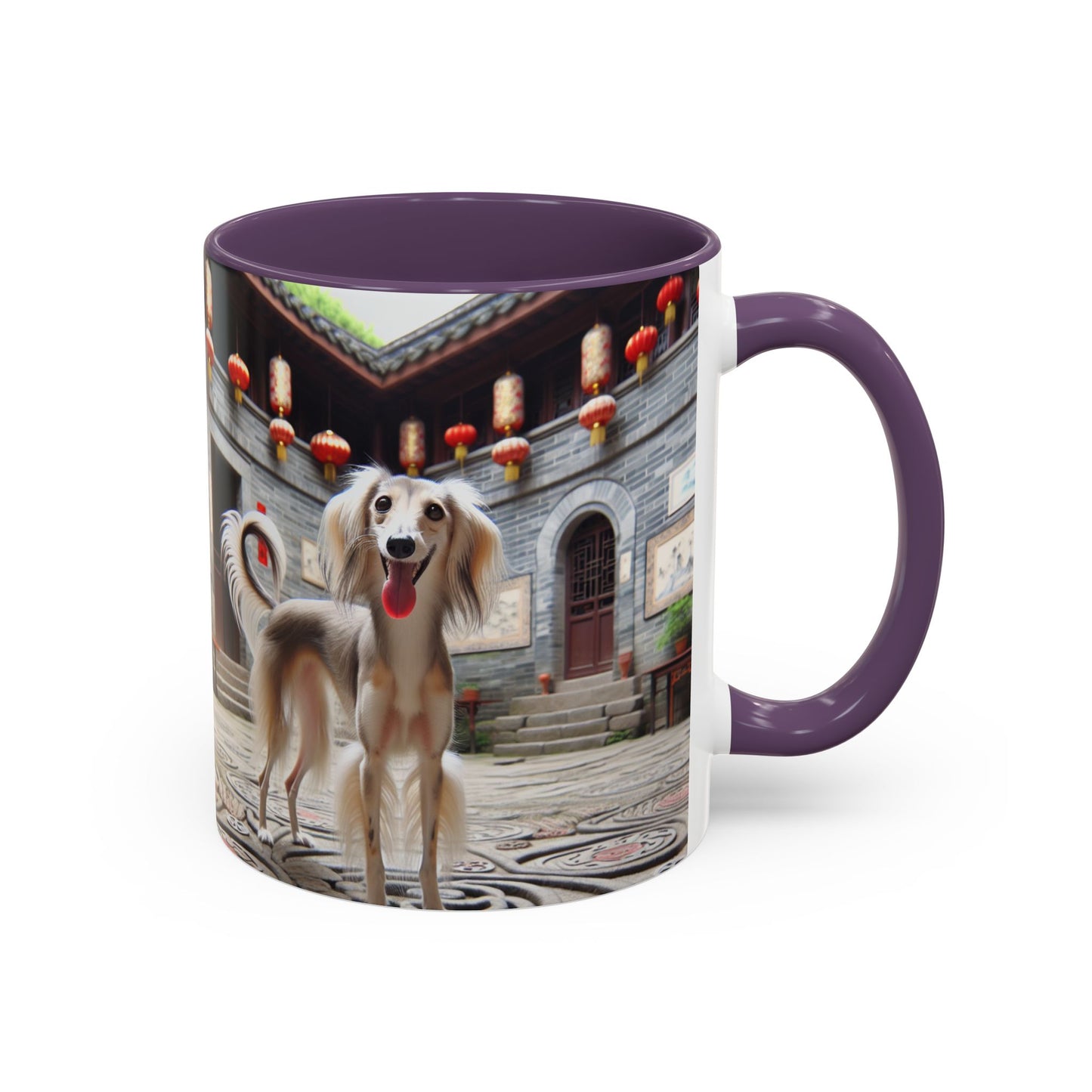 Chinese Saluki Accent Coffee Mug - Perfect Gift for Dog Lovers