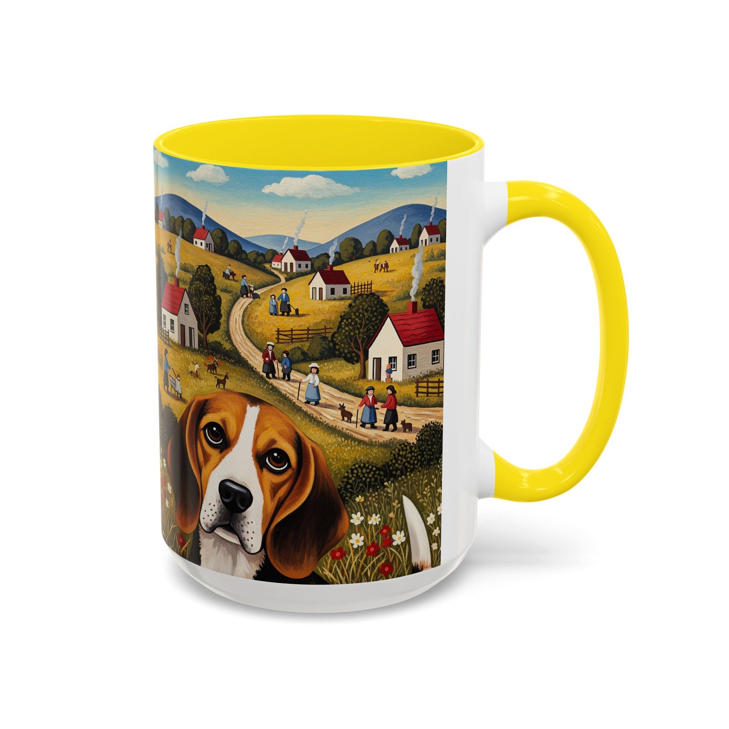 Beagle Accent Coffee Mug - Perfect Gift for Dog Lovers