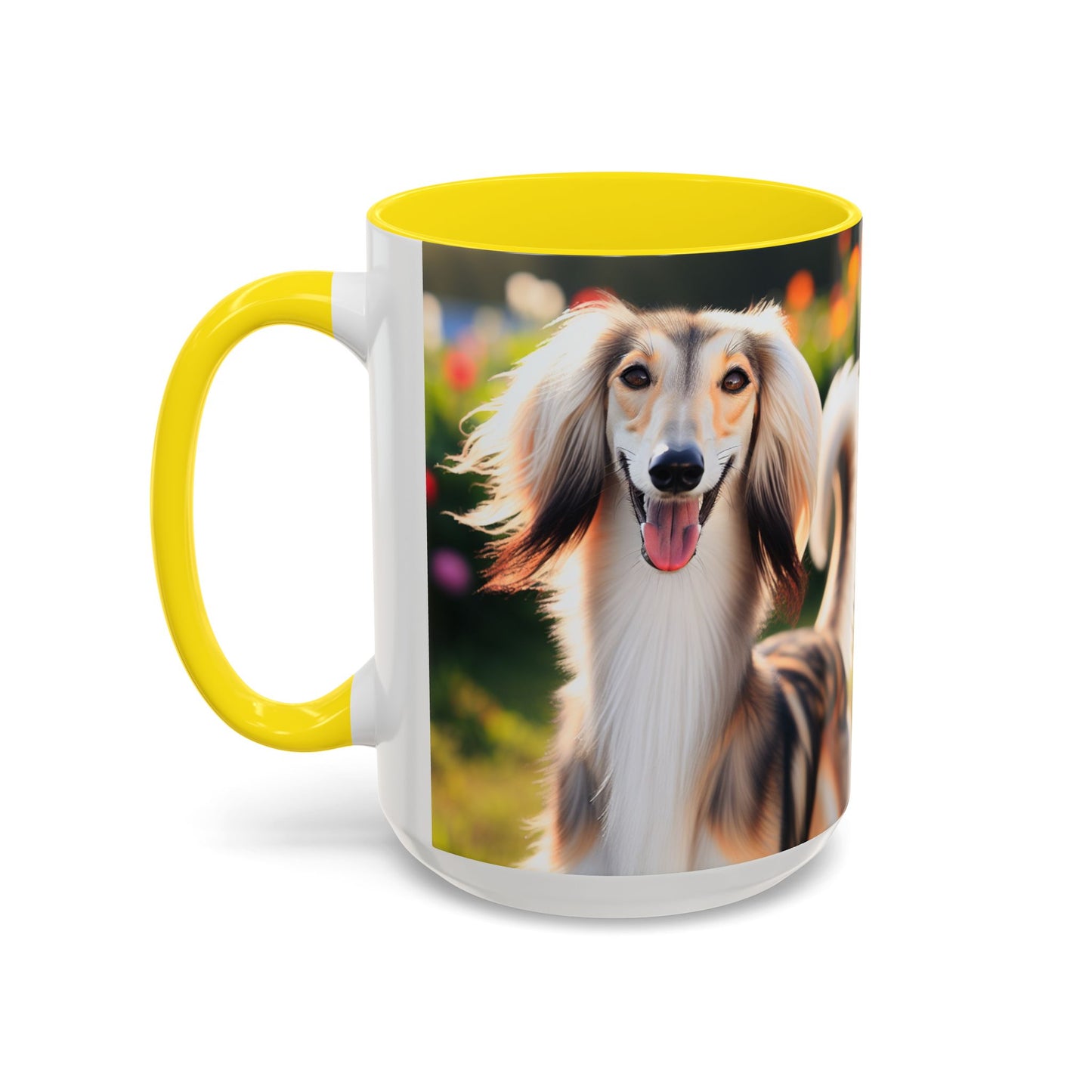 Saluki Accent Coffee Mug - Perfect Gift for Dog Lovers