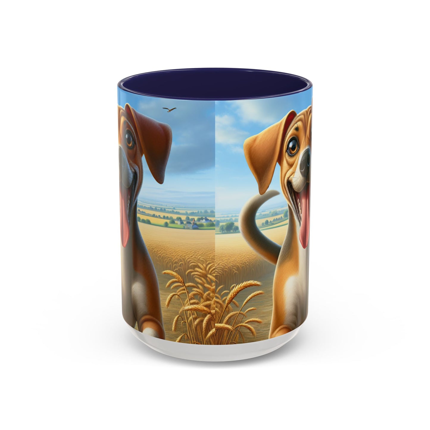 Banjara Hound Accent Coffee Mug - Perfect Gift for Dog Lovers